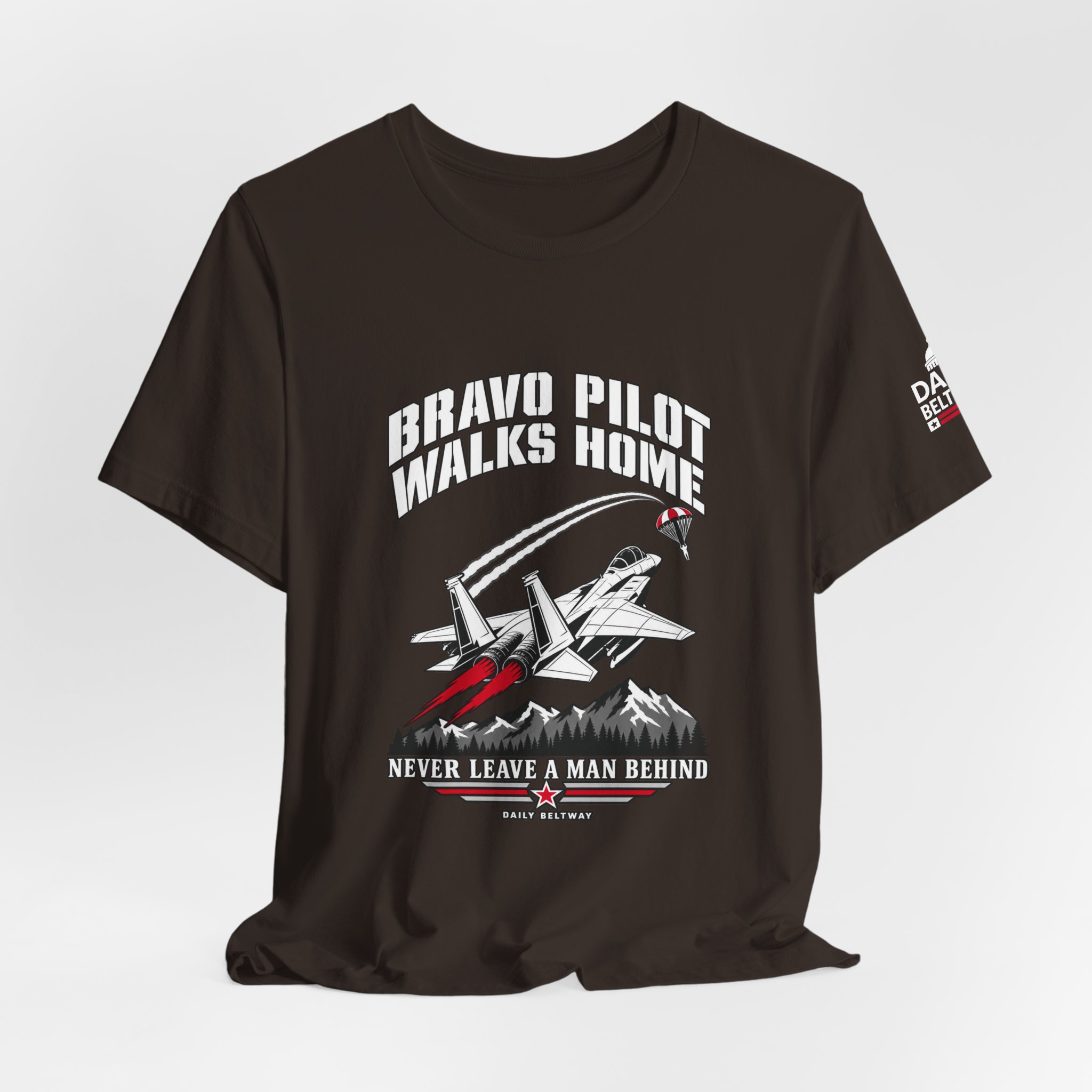 Bravo Pilot Walks Home T-Shirt — Daily Beltway - Image 4