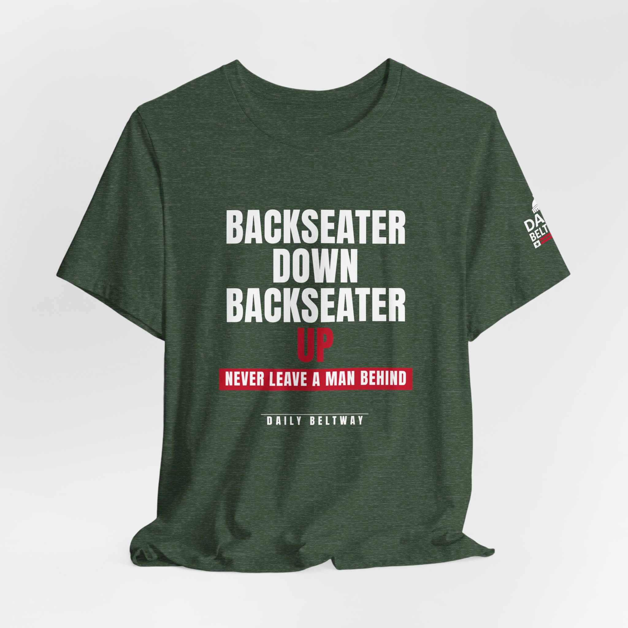 Backseater Down Backseater Up T-Shirt — Daily Beltway - Image 20