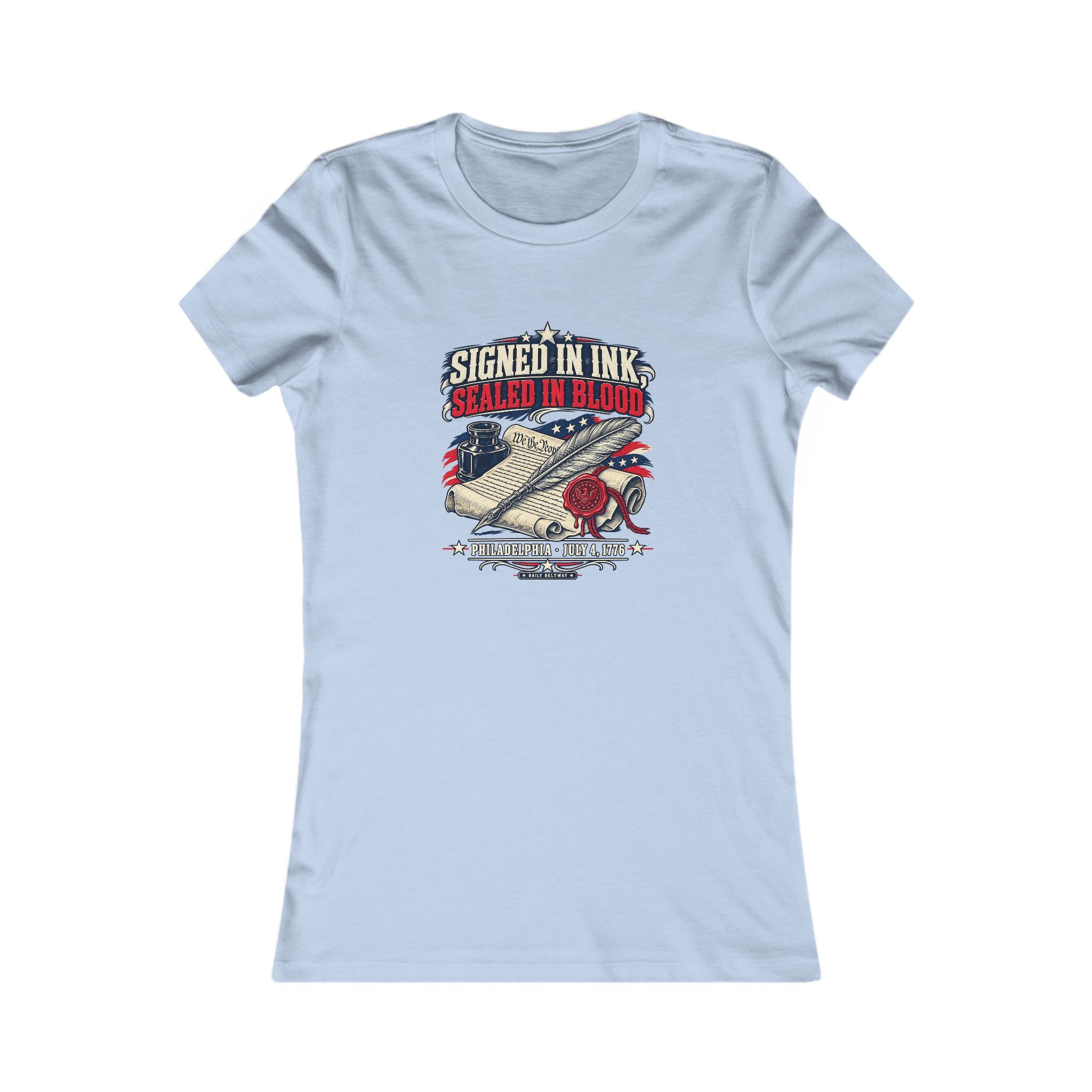 Signed In Ink Women's Tee — Daily Beltway - Image 13