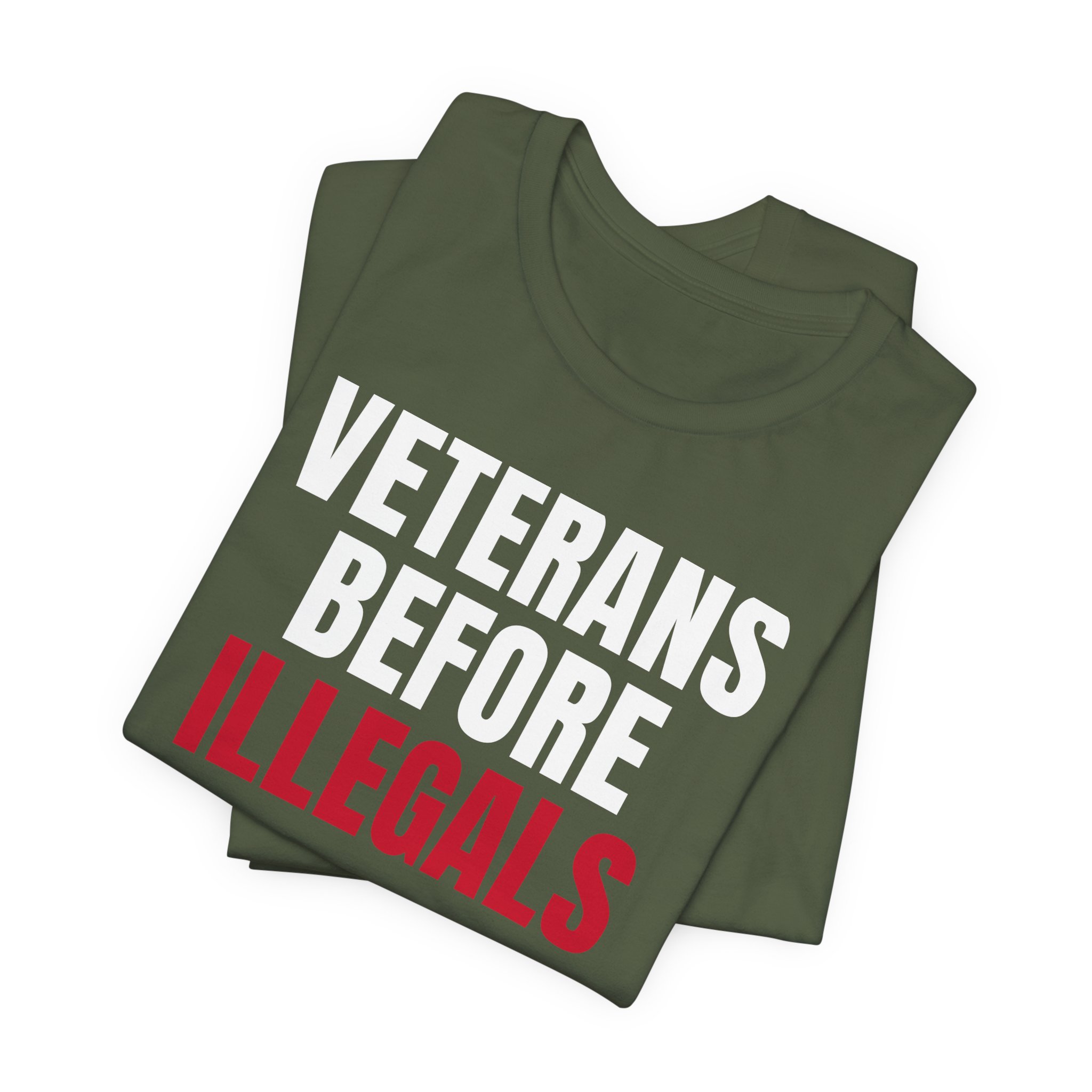 Veterans Before Illegals T-Shirt — Daily Beltway - Image 15