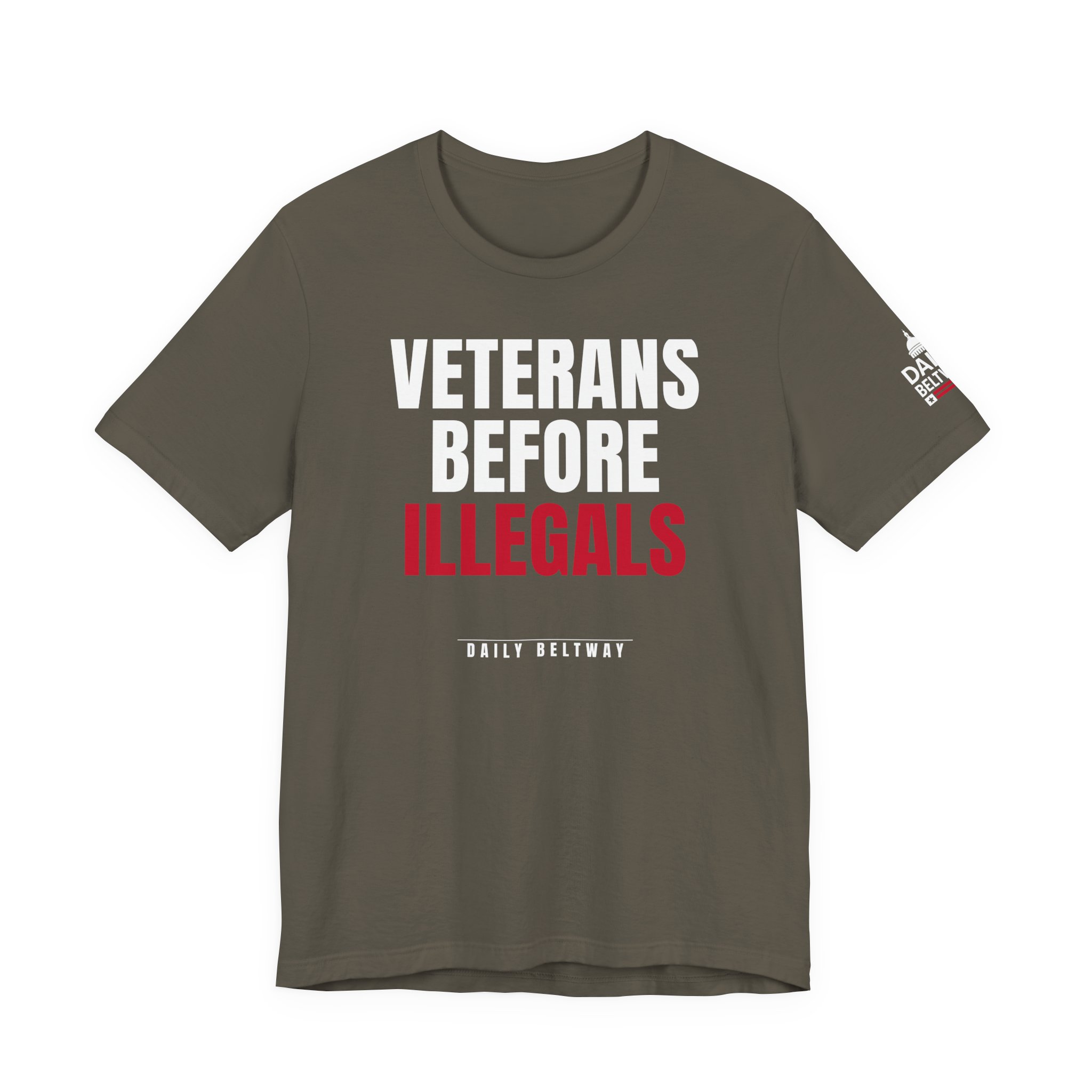 Veterans Before Illegals T-Shirt — Daily Beltway - Image 9