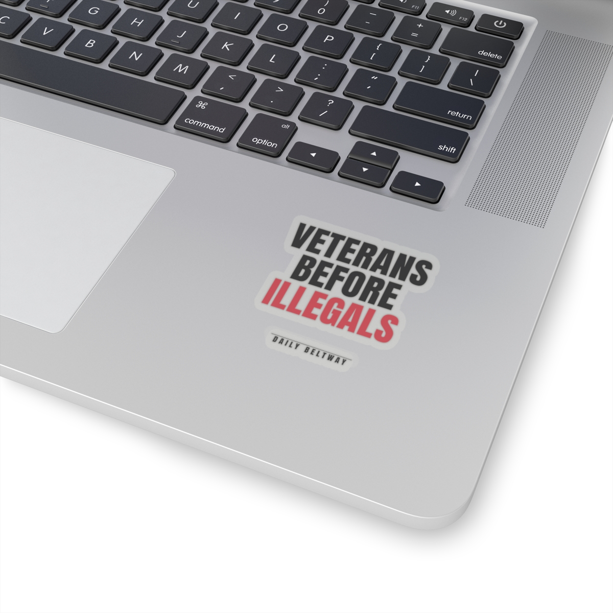 Veterans Before Illegals Sticker — Daily Beltway - Image 2