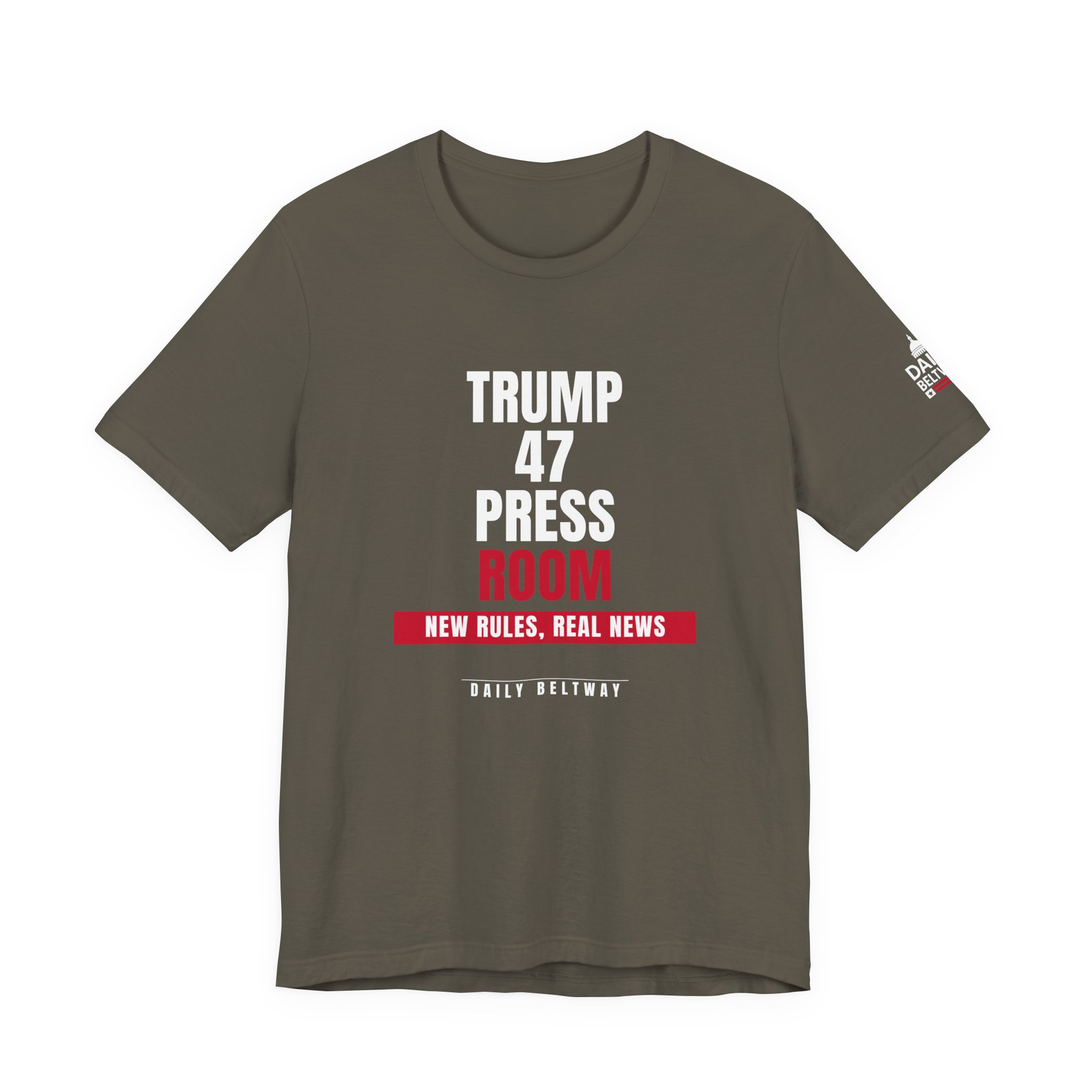 Trump 47 Press Room T-Shirt — Daily Beltway - Image 9