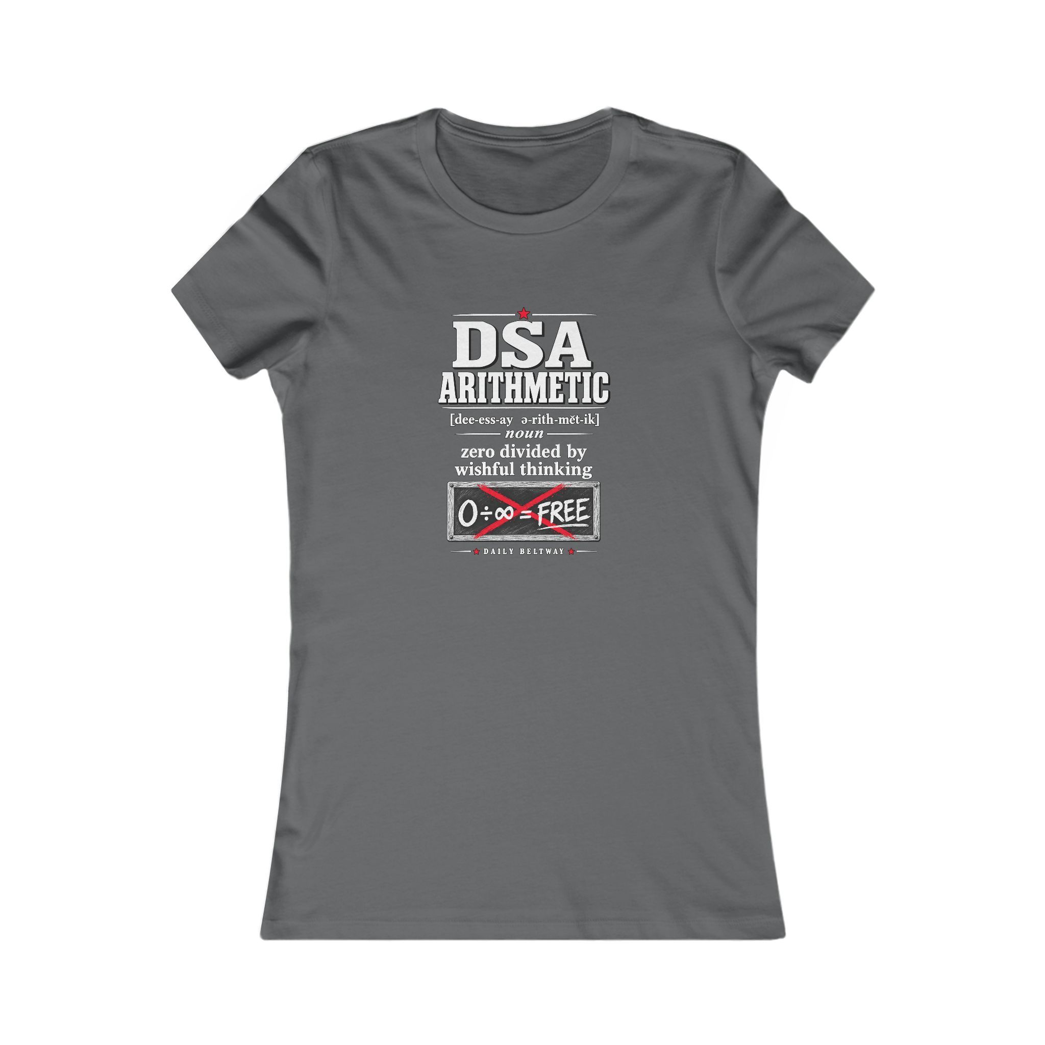 DSA Arithmetic Women's Tee — Daily Beltway - Image 9