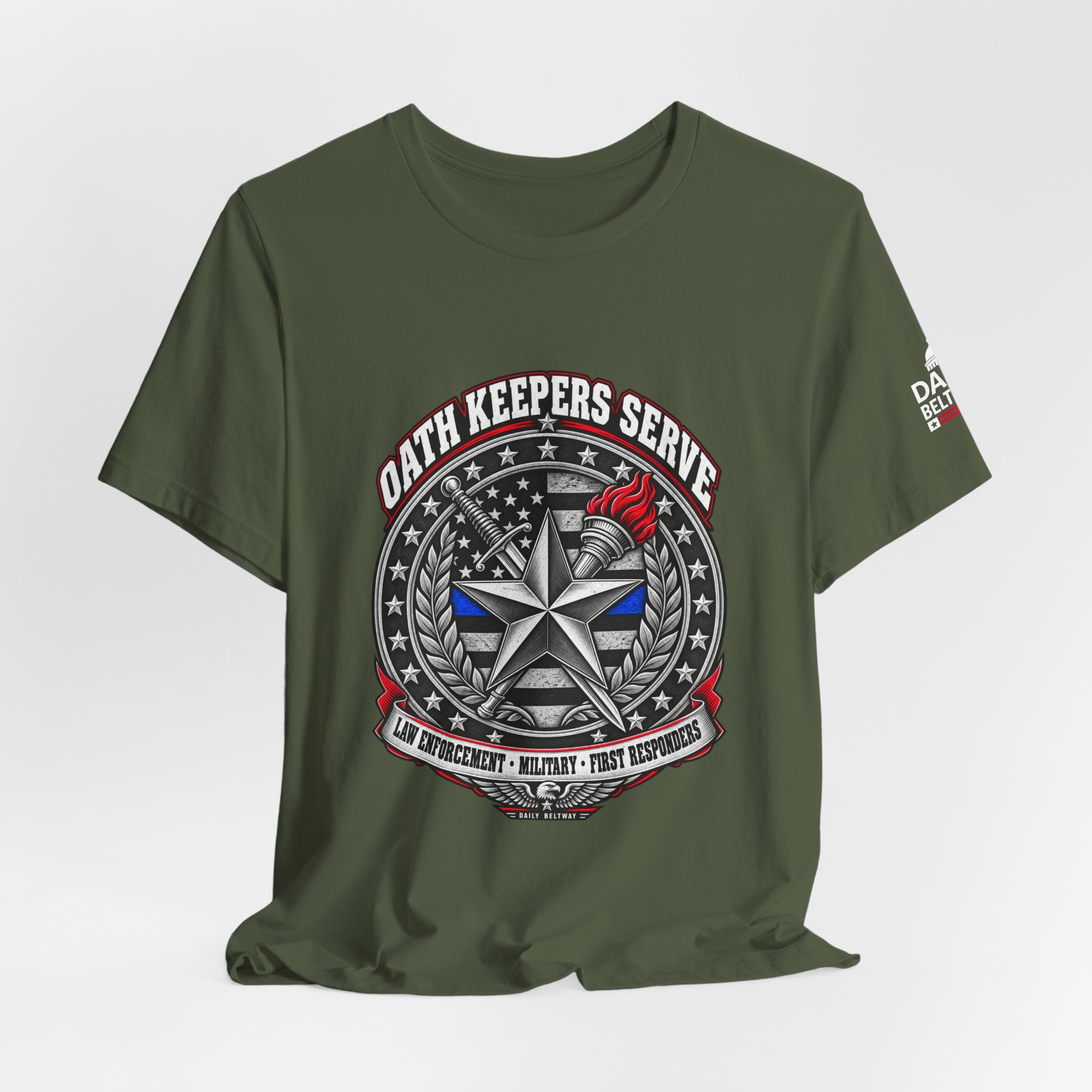 Oath Keepers Serve T-Shirt — Daily Beltway - Image 16