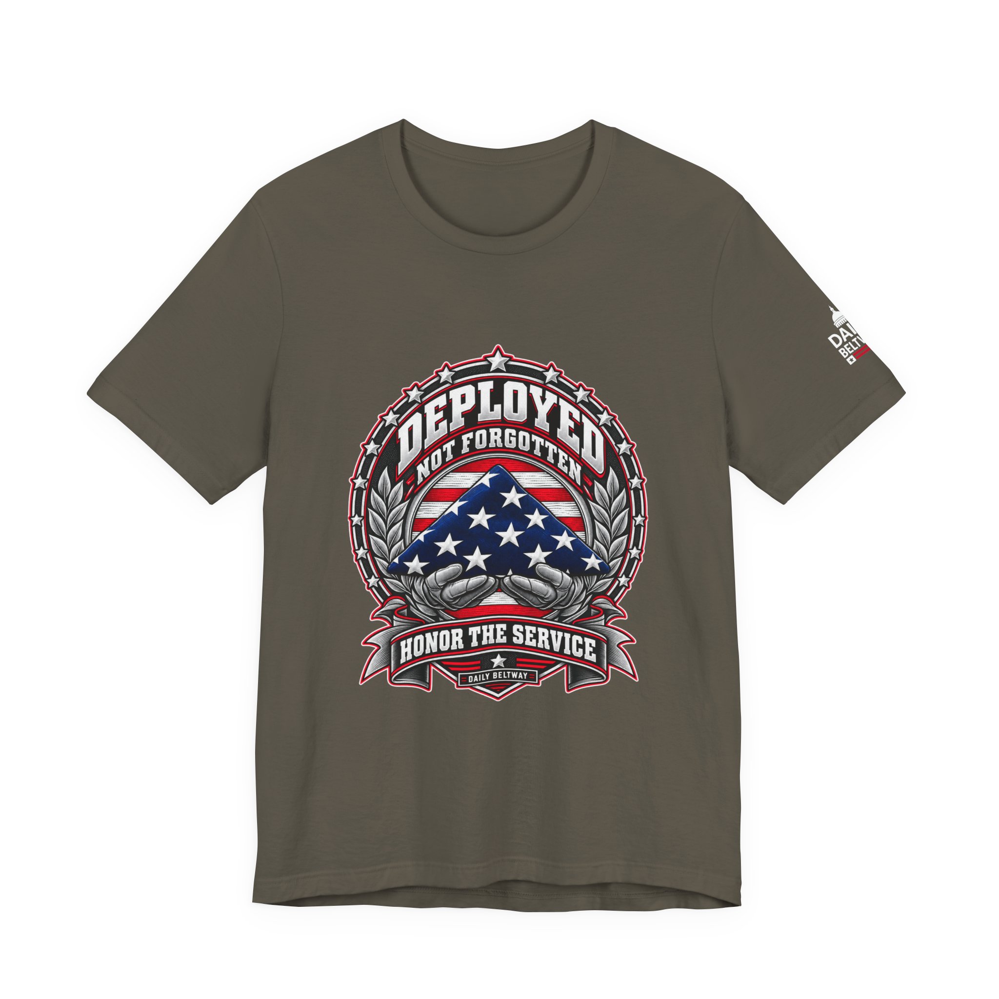 Deployed Not Forgotten T-Shirt — Daily Beltway - Image 9