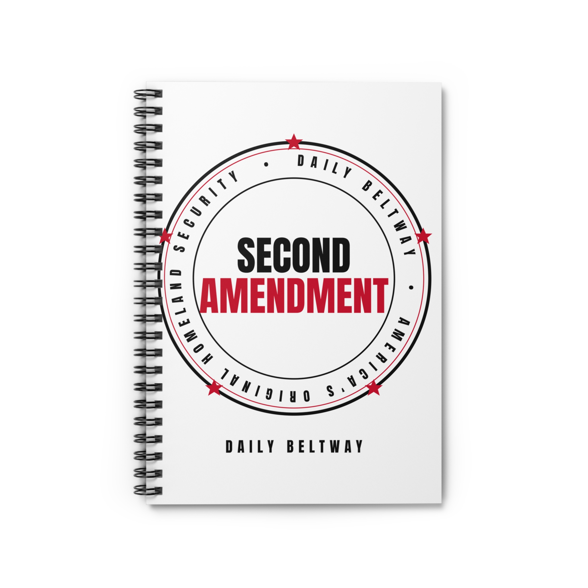 Original Homeland Security Spiral Notebook — Daily Beltway