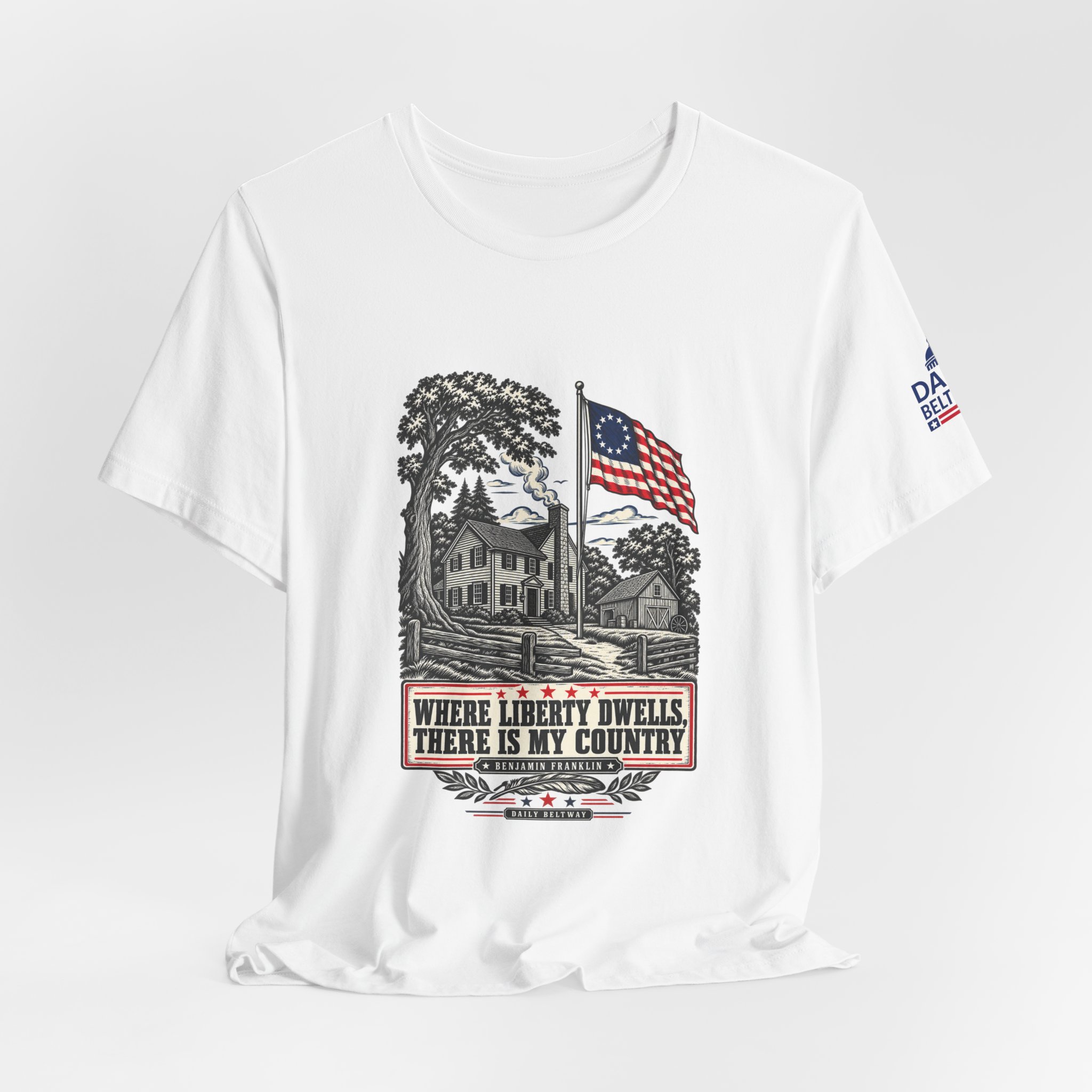 Liberty Dwells Franklin T-Shirt — Daily Beltway - Image 4