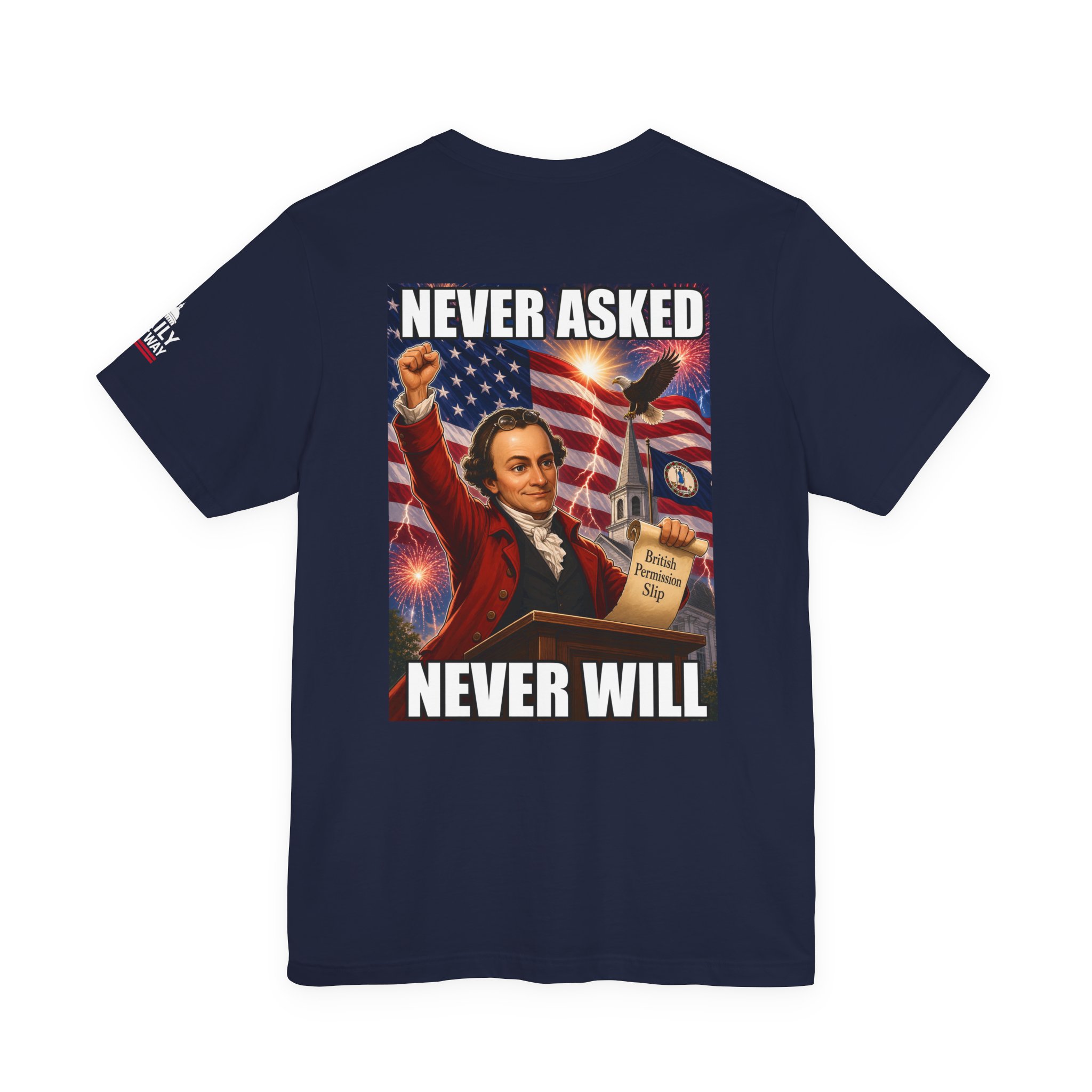 Never Asked Permission T-Shirt — Daily Beltway - Image 18