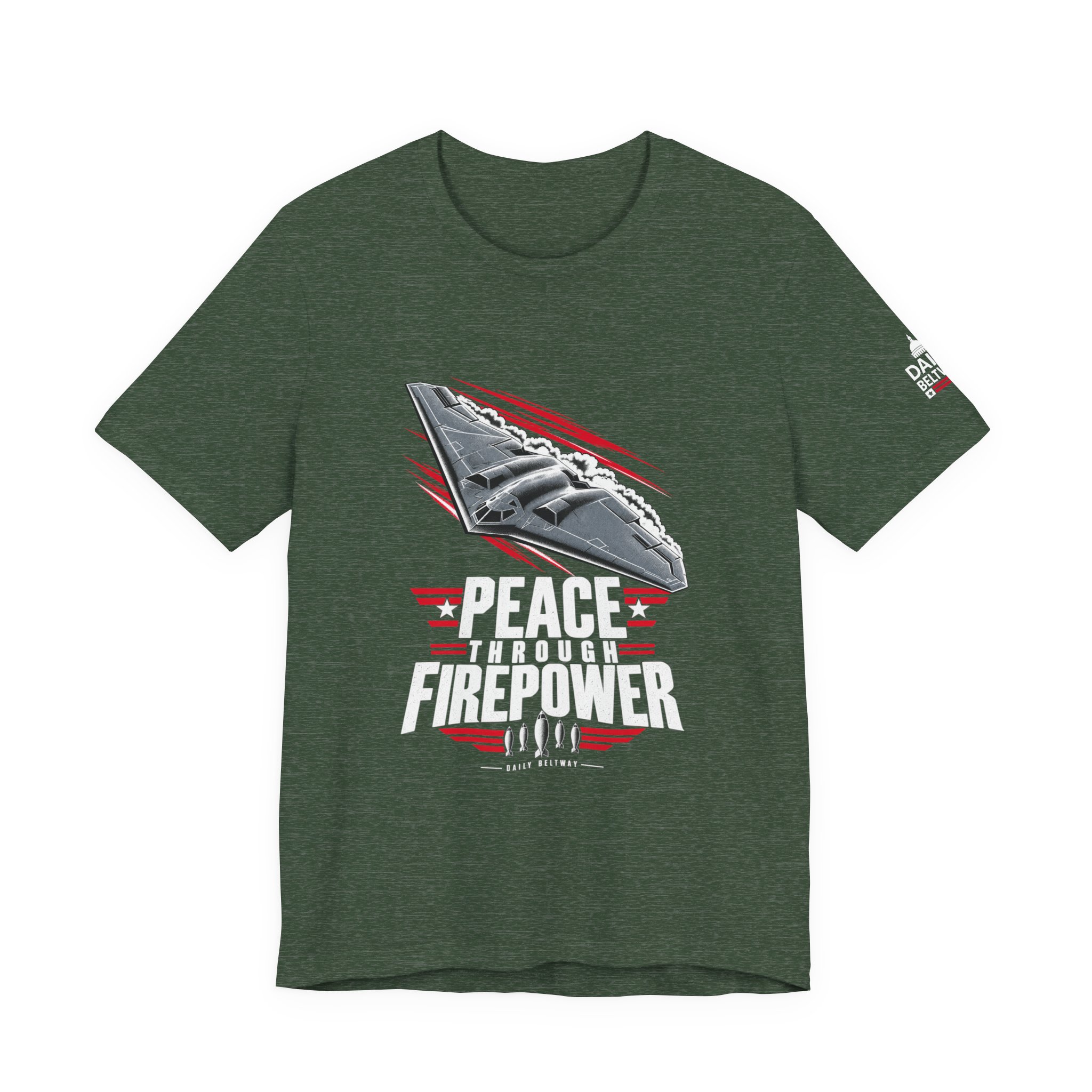 Peace Through Firepower T-Shirt — Daily Beltway - Image 17