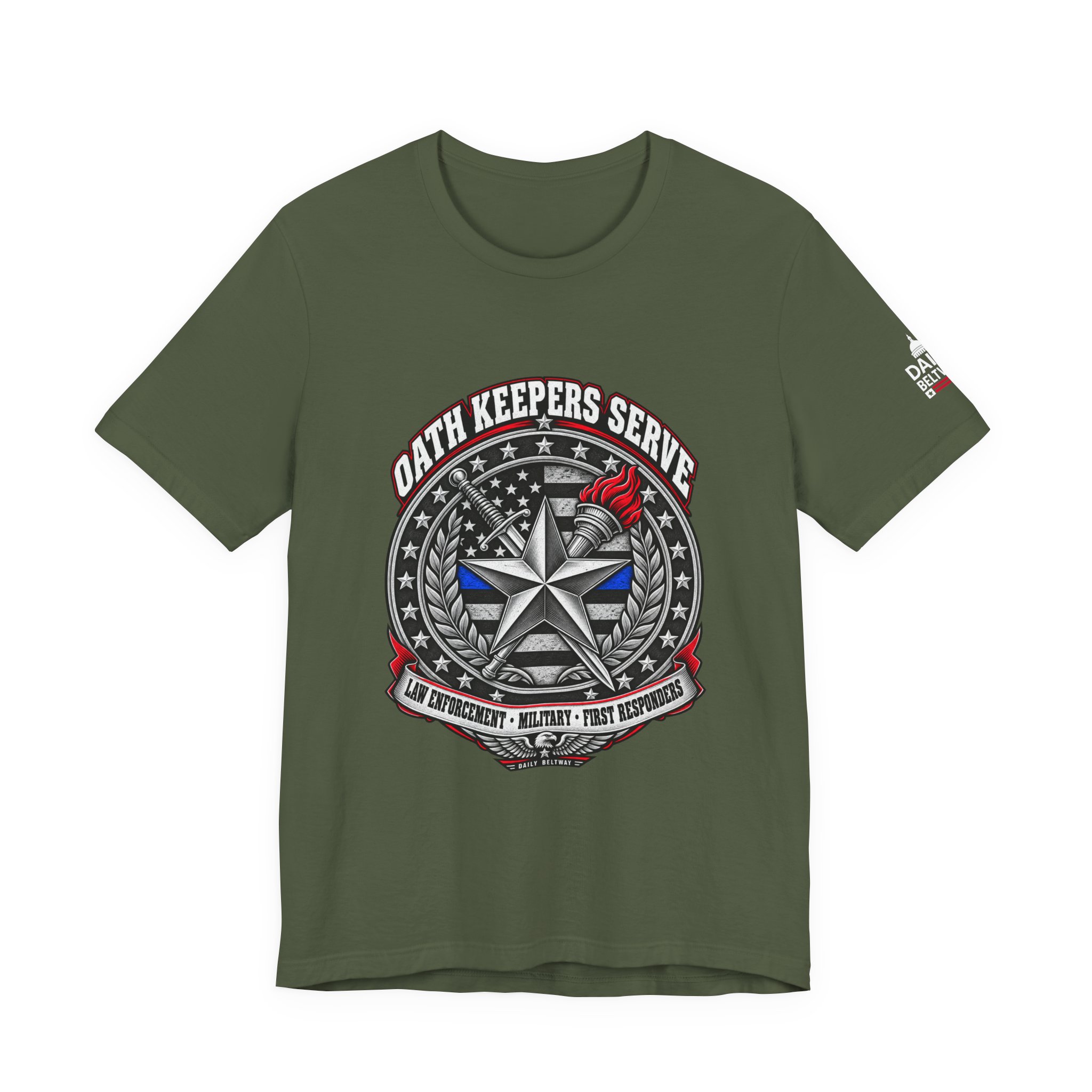 Oath Keepers Serve T-Shirt — Daily Beltway - Image 13