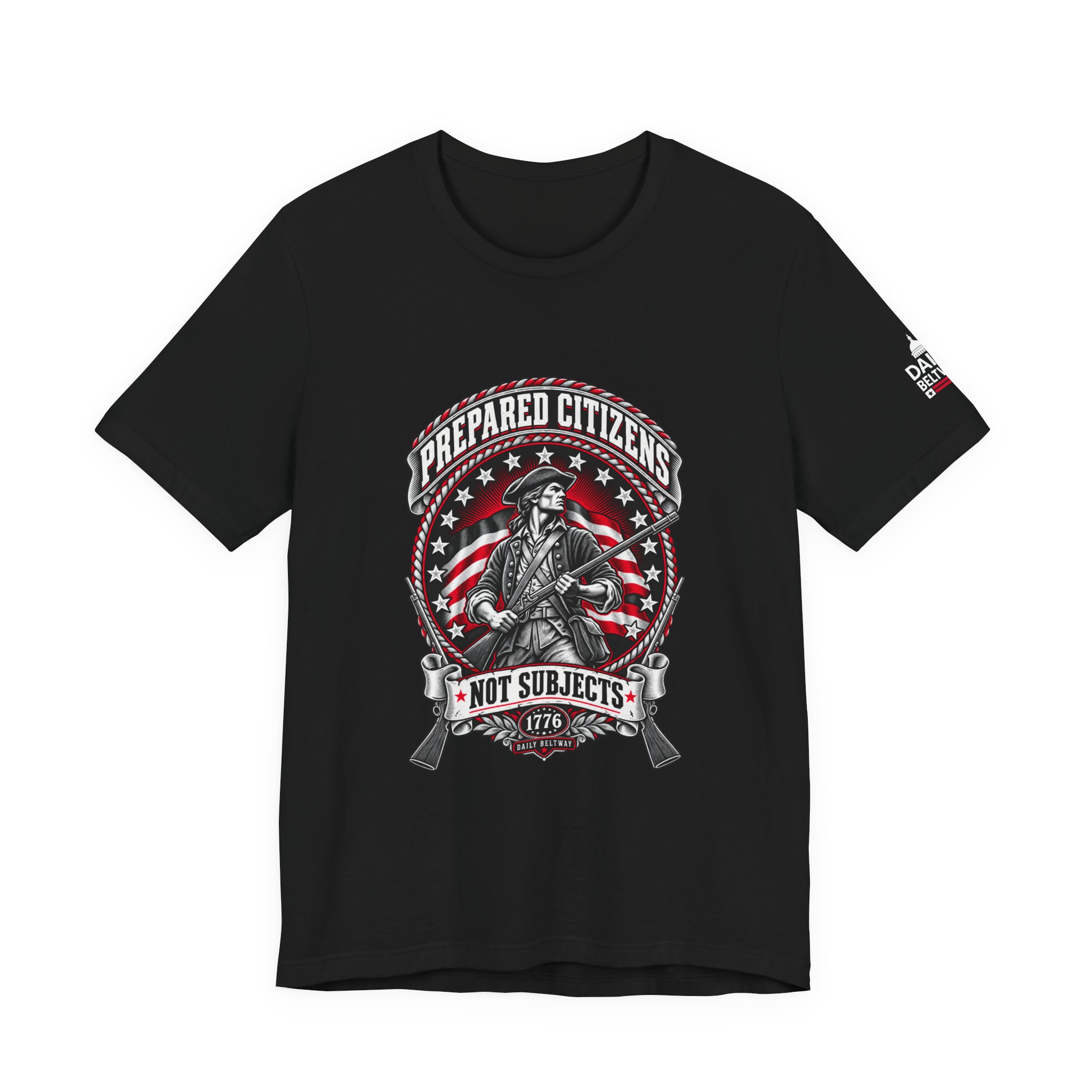 Prepared Citizens Badge T-Shirt — Daily Beltway - Image 5