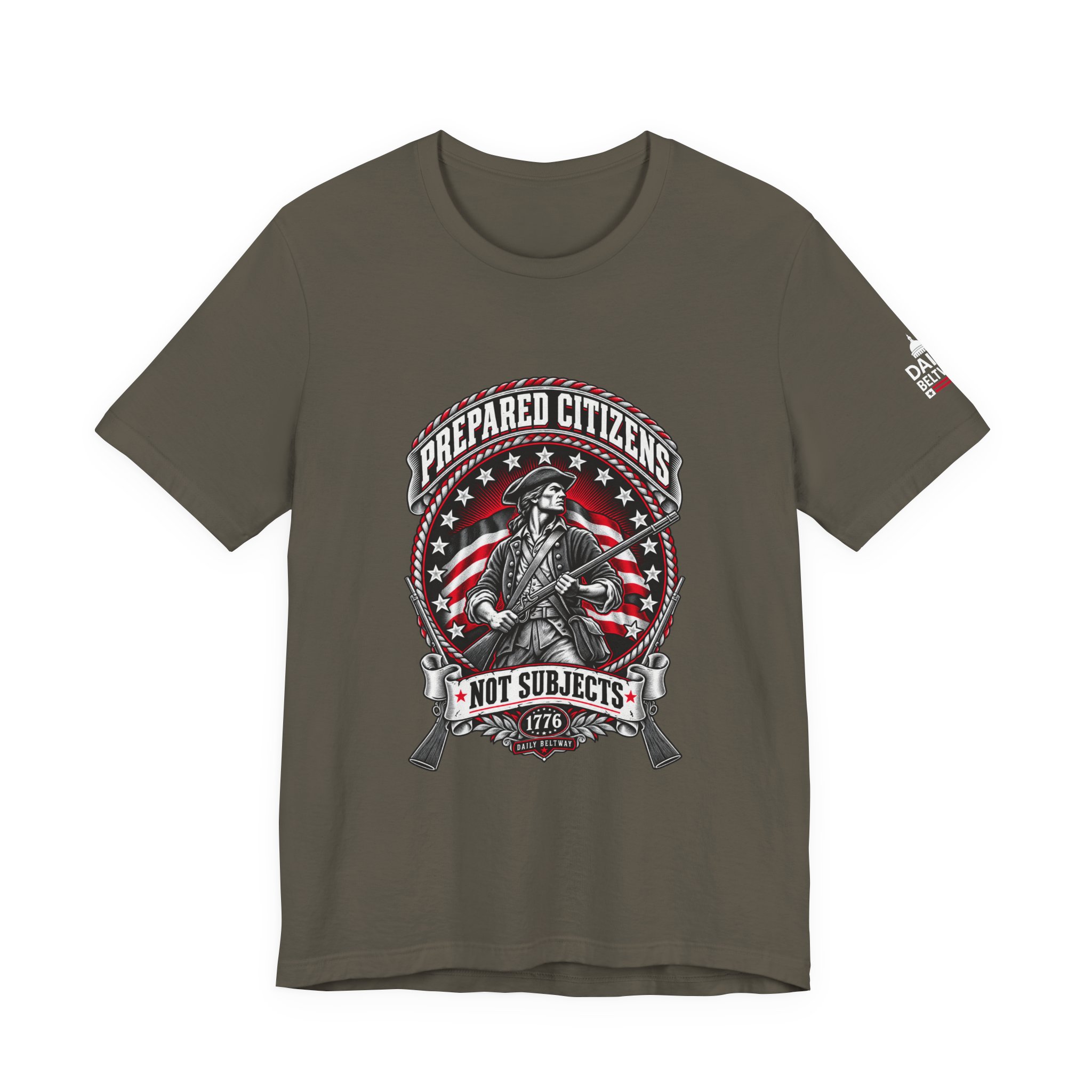 Prepared Citizens Badge T-Shirt — Daily Beltway - Image 9