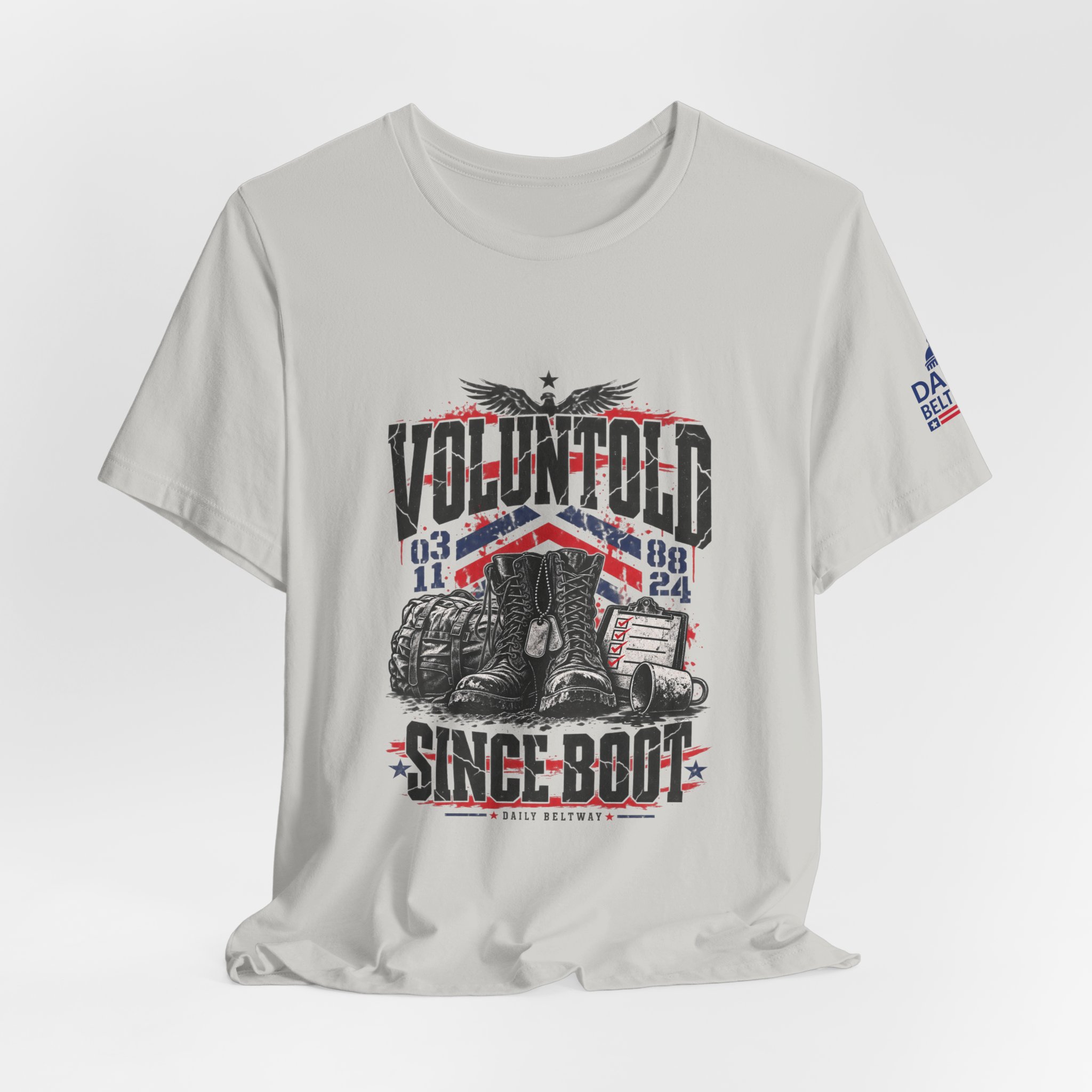 Voluntold Since Boot T-Shirt — Daily Beltway - Image 16