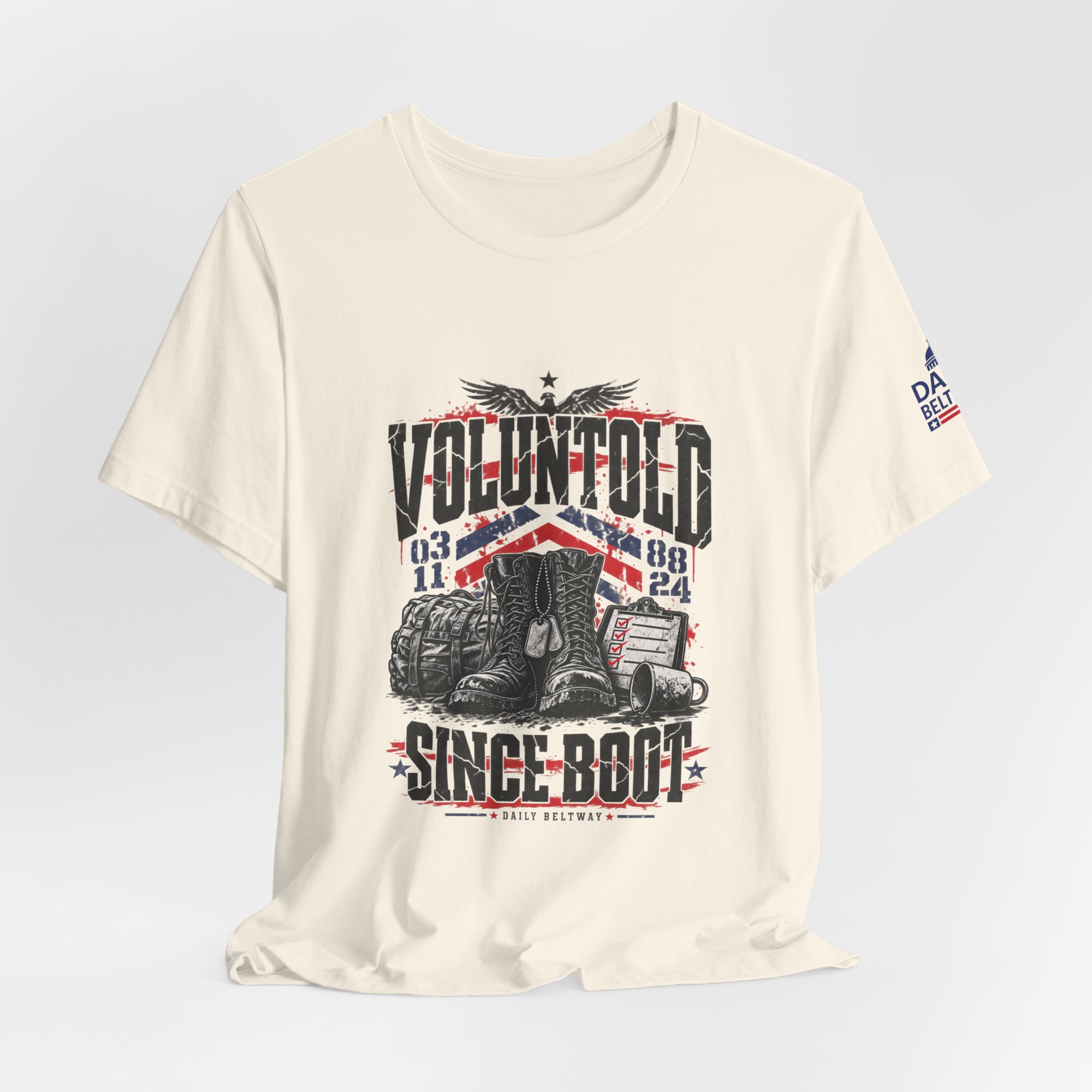 Voluntold Since Boot T-Shirt — Daily Beltway - Image 12