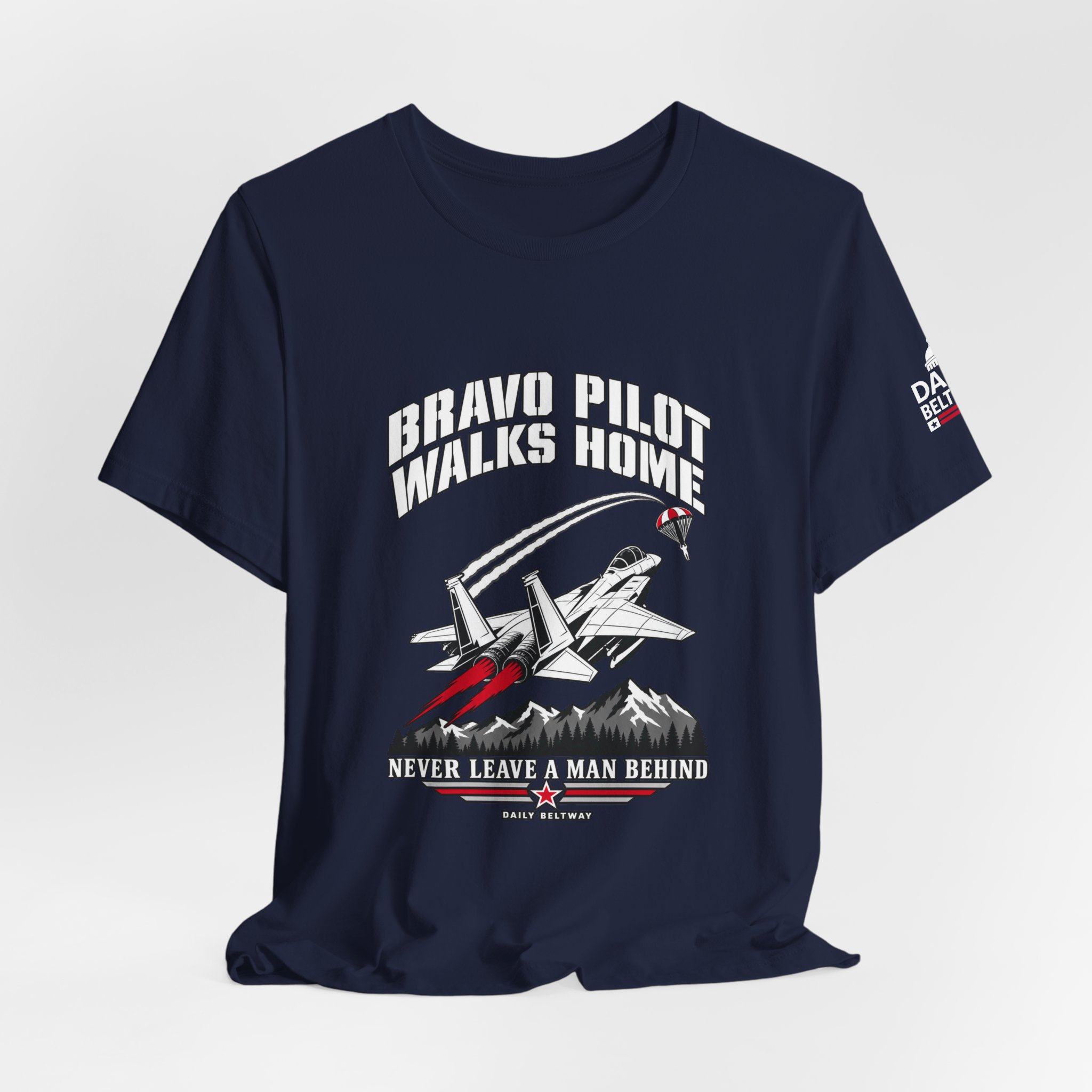 Bravo Pilot Walks Home T-Shirt — Daily Beltway - Image 32