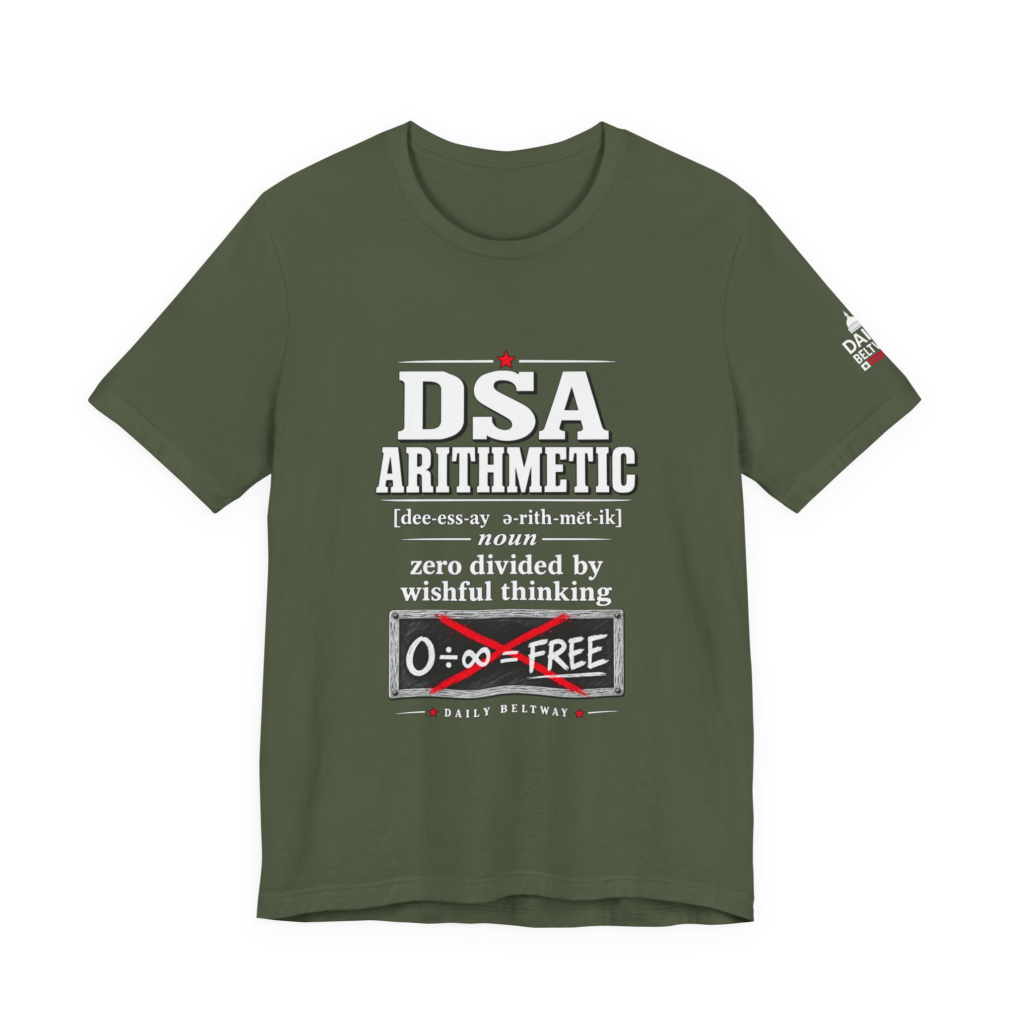 DSA Arithmetic T-Shirt — Daily Beltway - Image 13