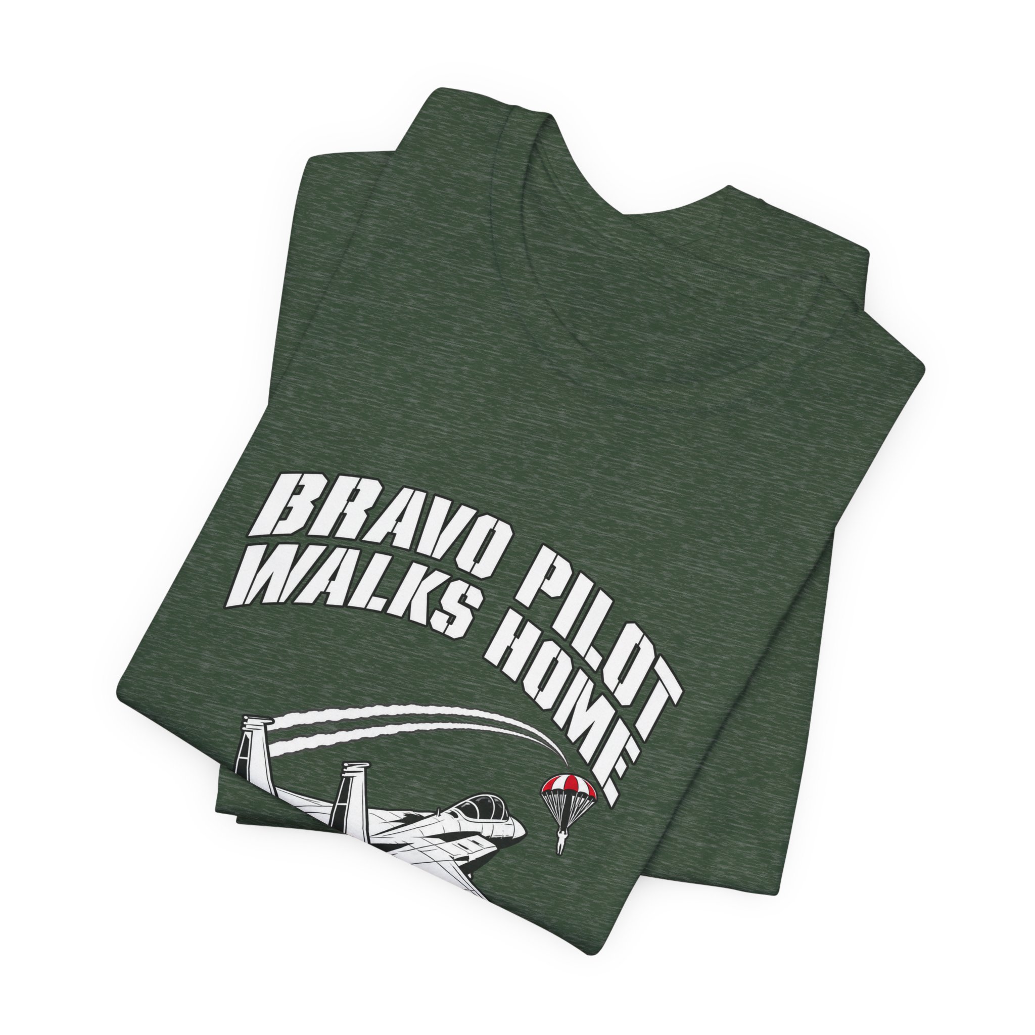 Bravo Pilot Walks Home T-Shirt — Daily Beltway - Image 19