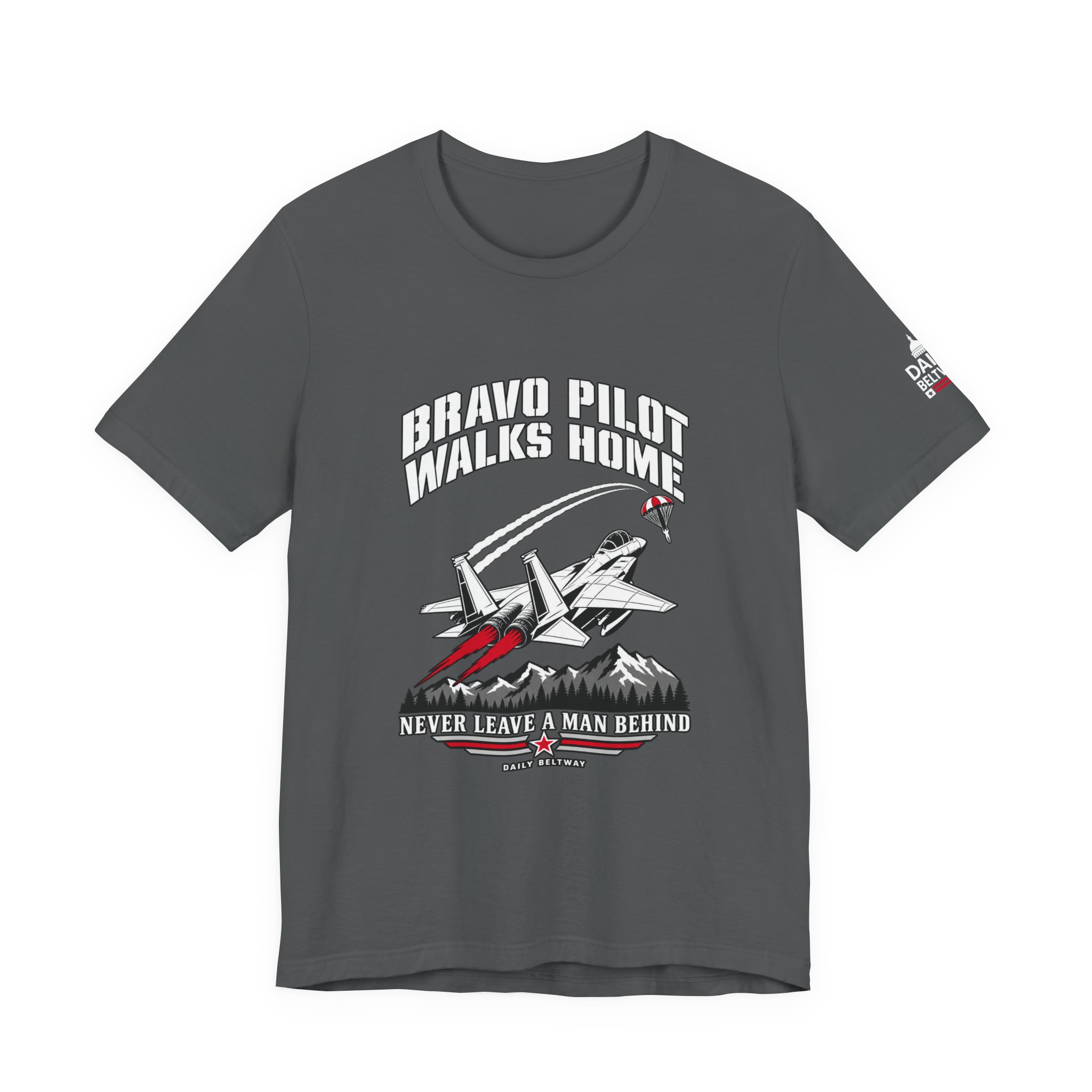 Bravo Pilot Walks Home T-Shirt — Daily Beltway - Image 21