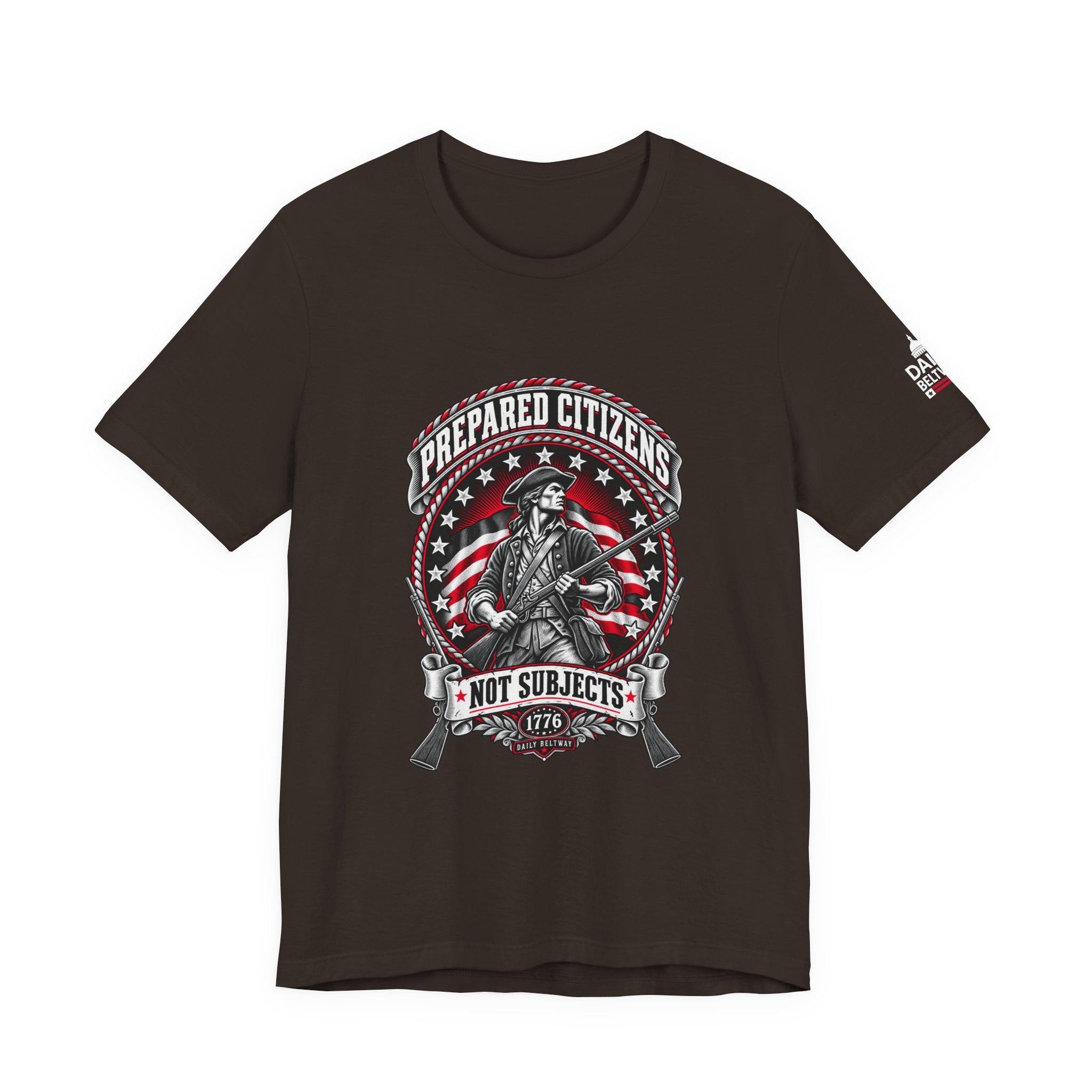 Prepared Citizens Badge T-Shirt — Daily Beltway