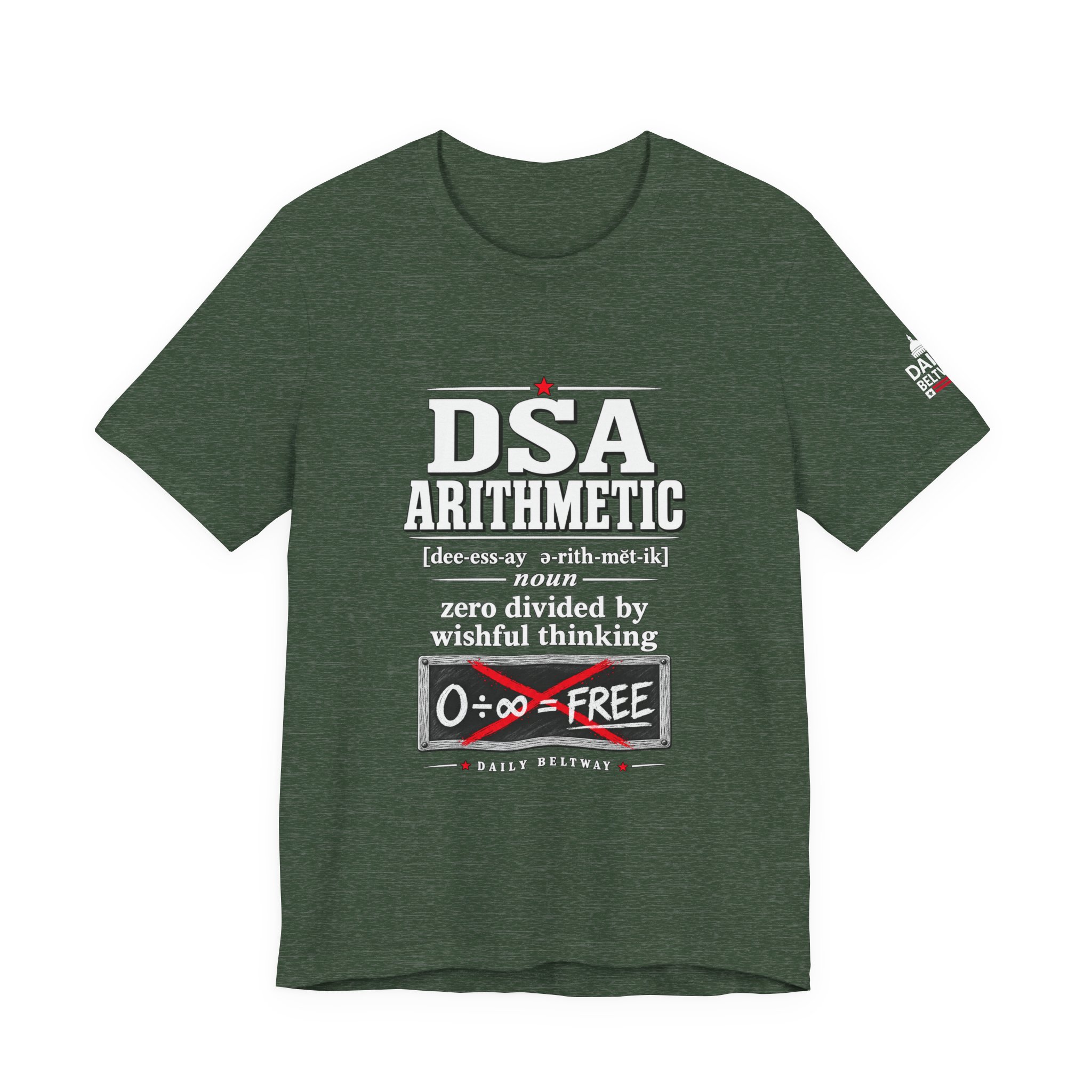 DSA Arithmetic T-Shirt — Daily Beltway - Image 17