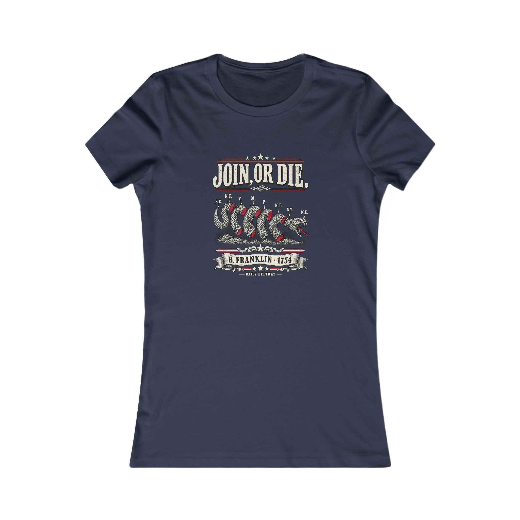 Join Or Die Women's Tee — Daily Beltway - Image 17