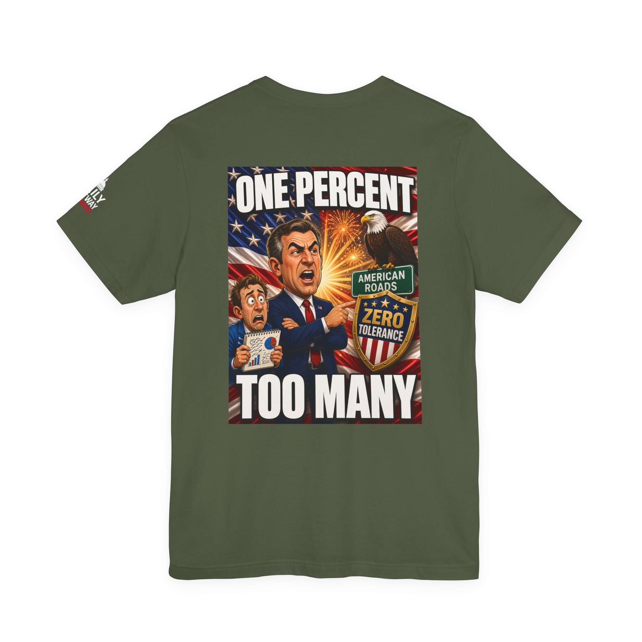 One Percent Too Many T-Shirt — Daily Beltway - Image 6
