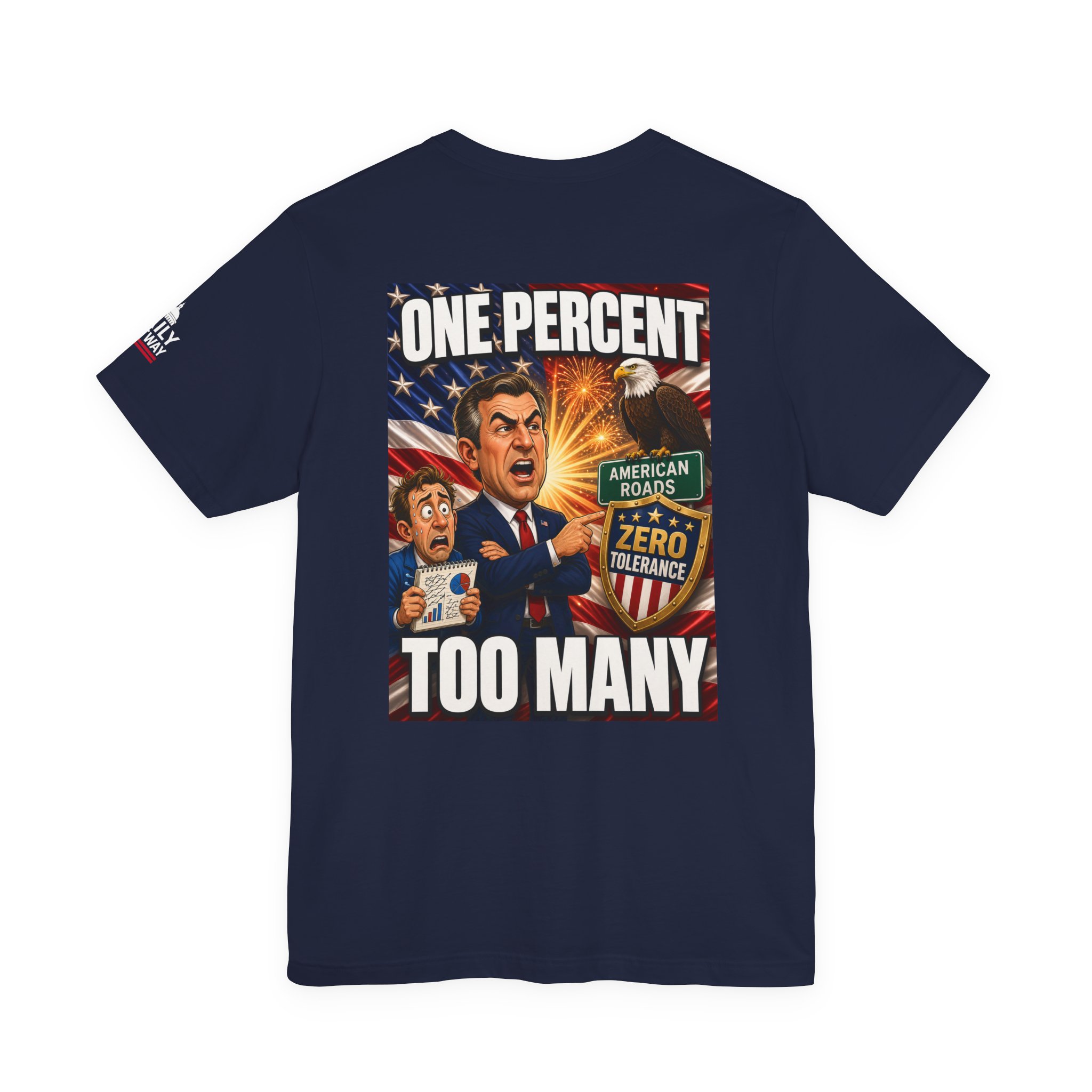 One Percent Too Many T-Shirt — Daily Beltway - Image 18