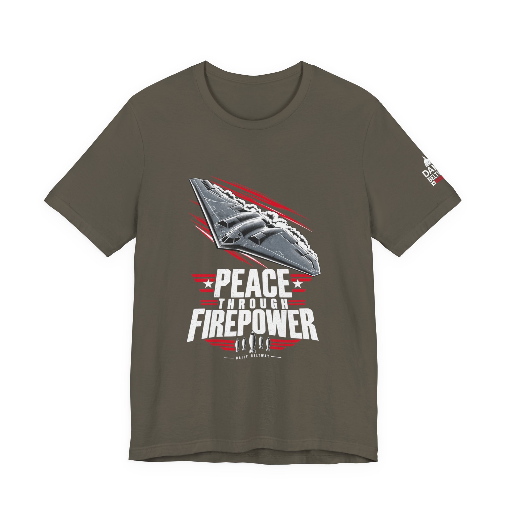 Peace Through Firepower T-Shirt — Daily Beltway - Image 9