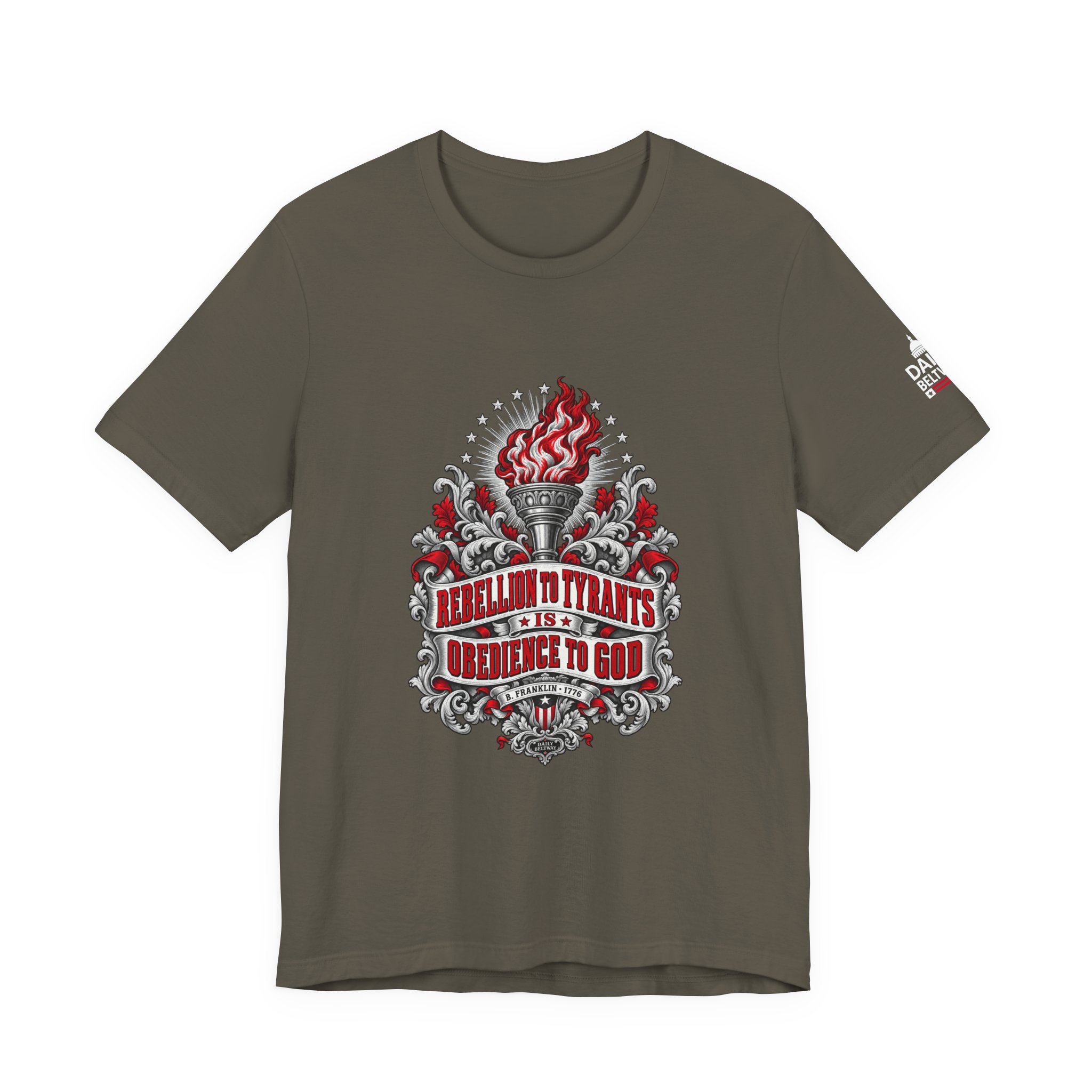 Rebellion to Tyrants T-Shirt — Daily Beltway - Image 9