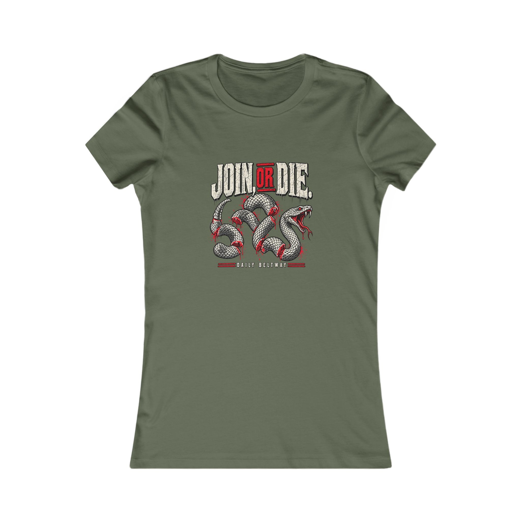 Join Or Die Women's Tee — Daily Beltway - Image 5