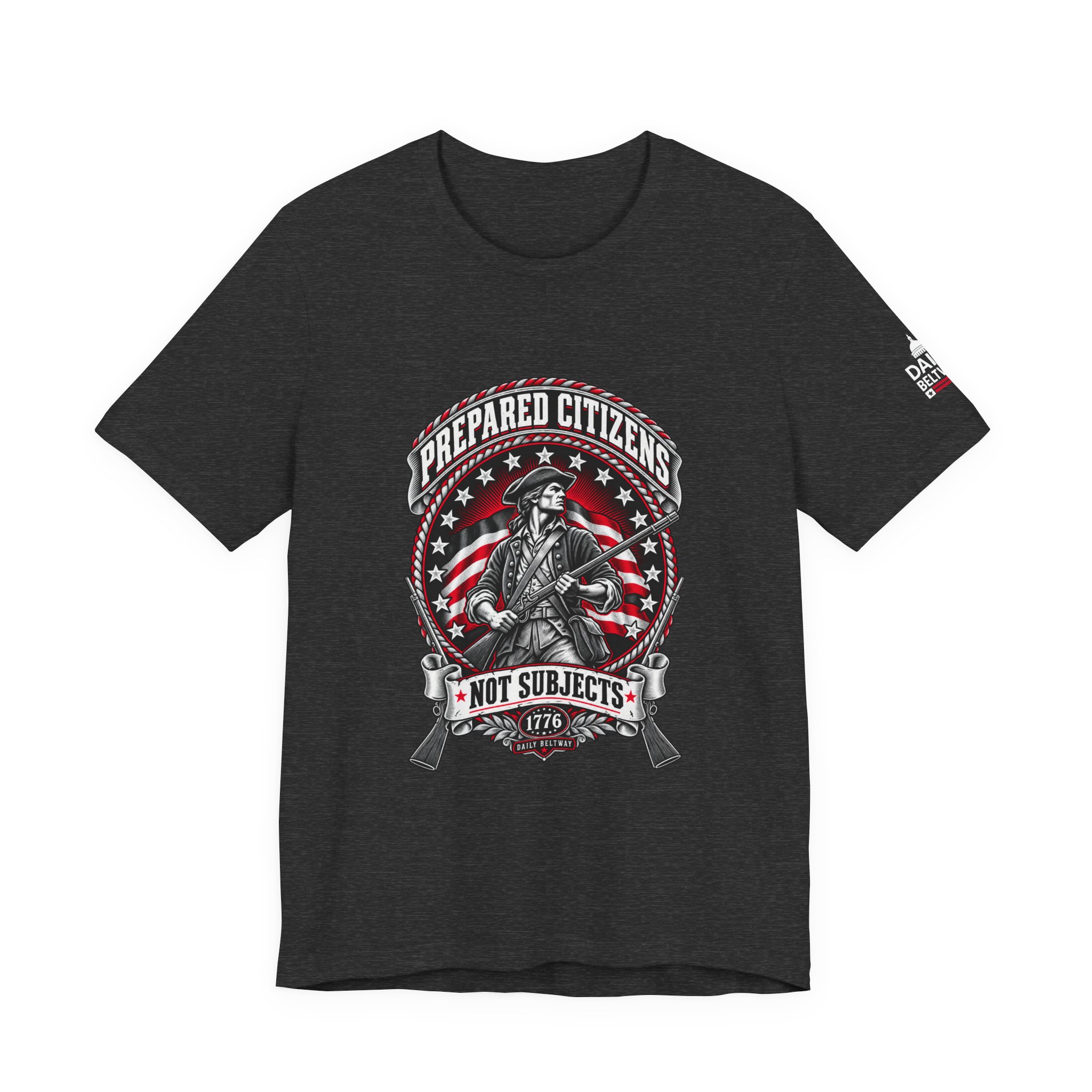 Prepared Citizens Badge T-Shirt — Daily Beltway - Image 25