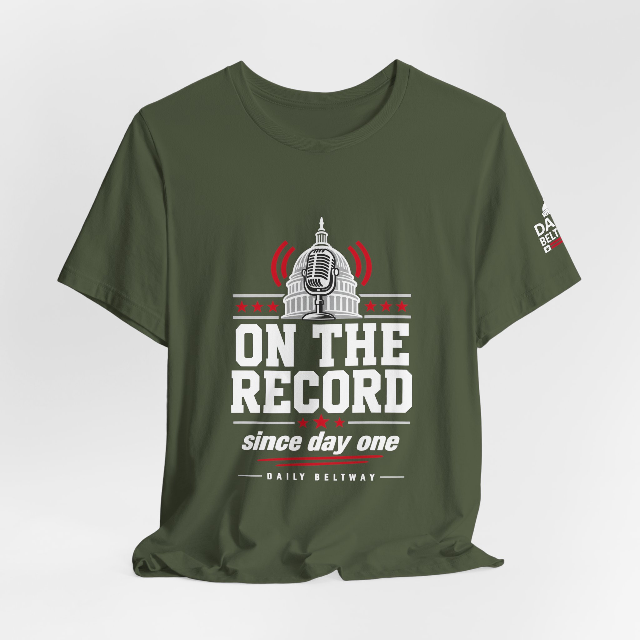 On The Record T-Shirt — Daily Beltway - Image 16