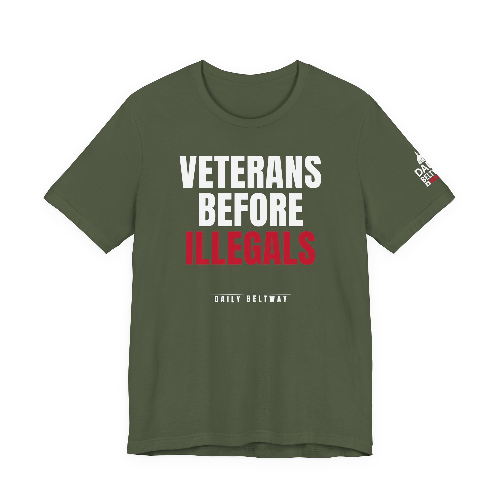 Veterans Before Illegals T-Shirt — Daily Beltway - Image 13