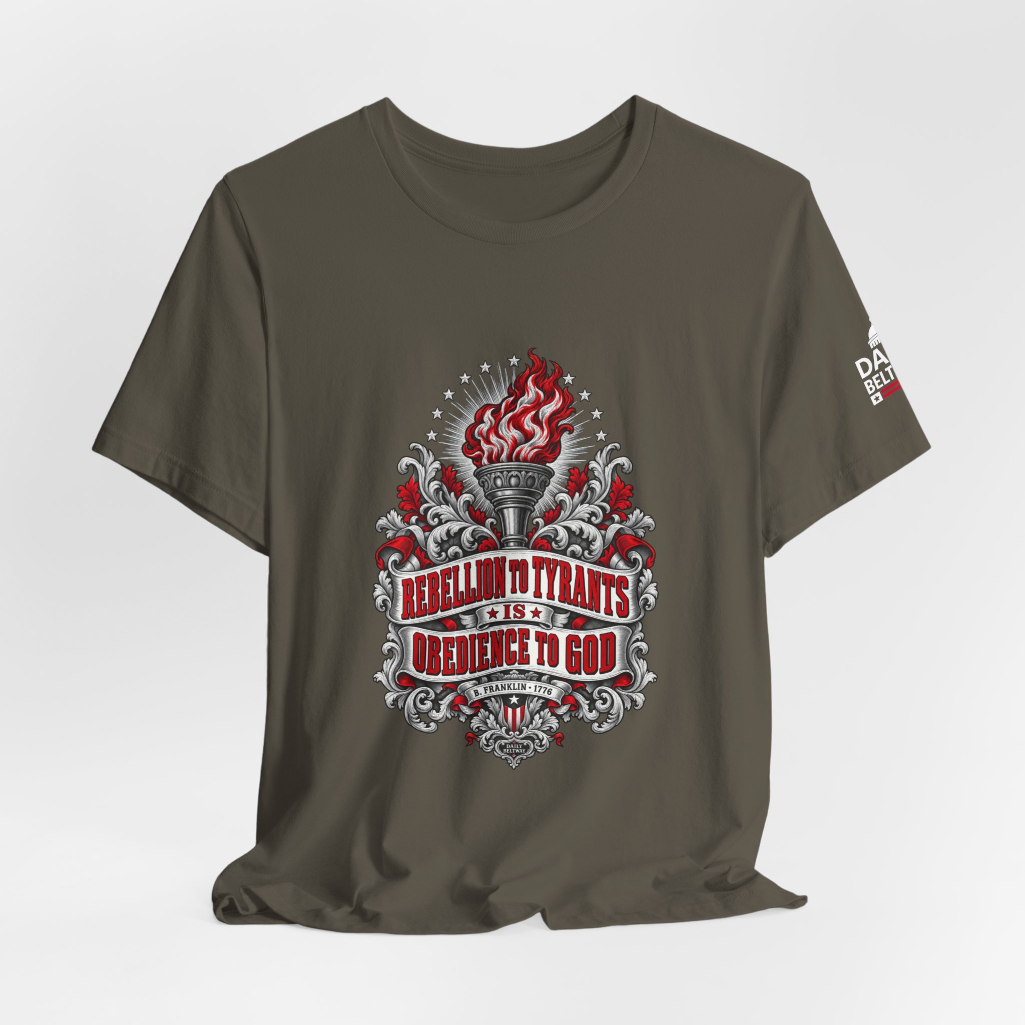 Rebellion to Tyrants T-Shirt — Daily Beltway - Image 12