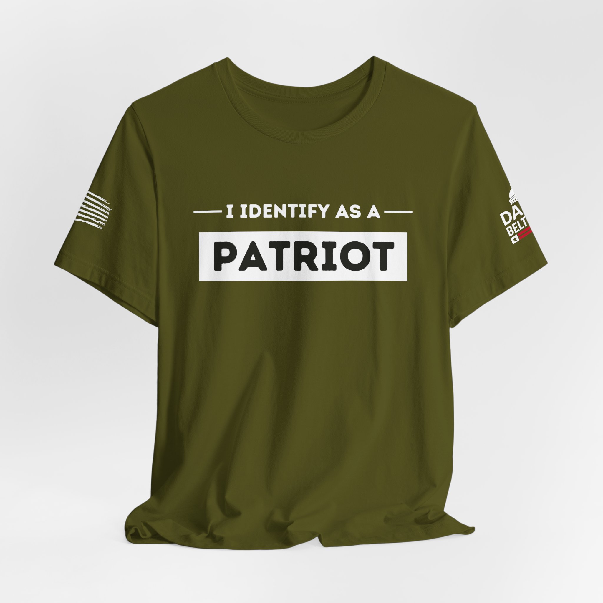I Identify As a Patriot – Bold Americana Freedom Tee - Image 20