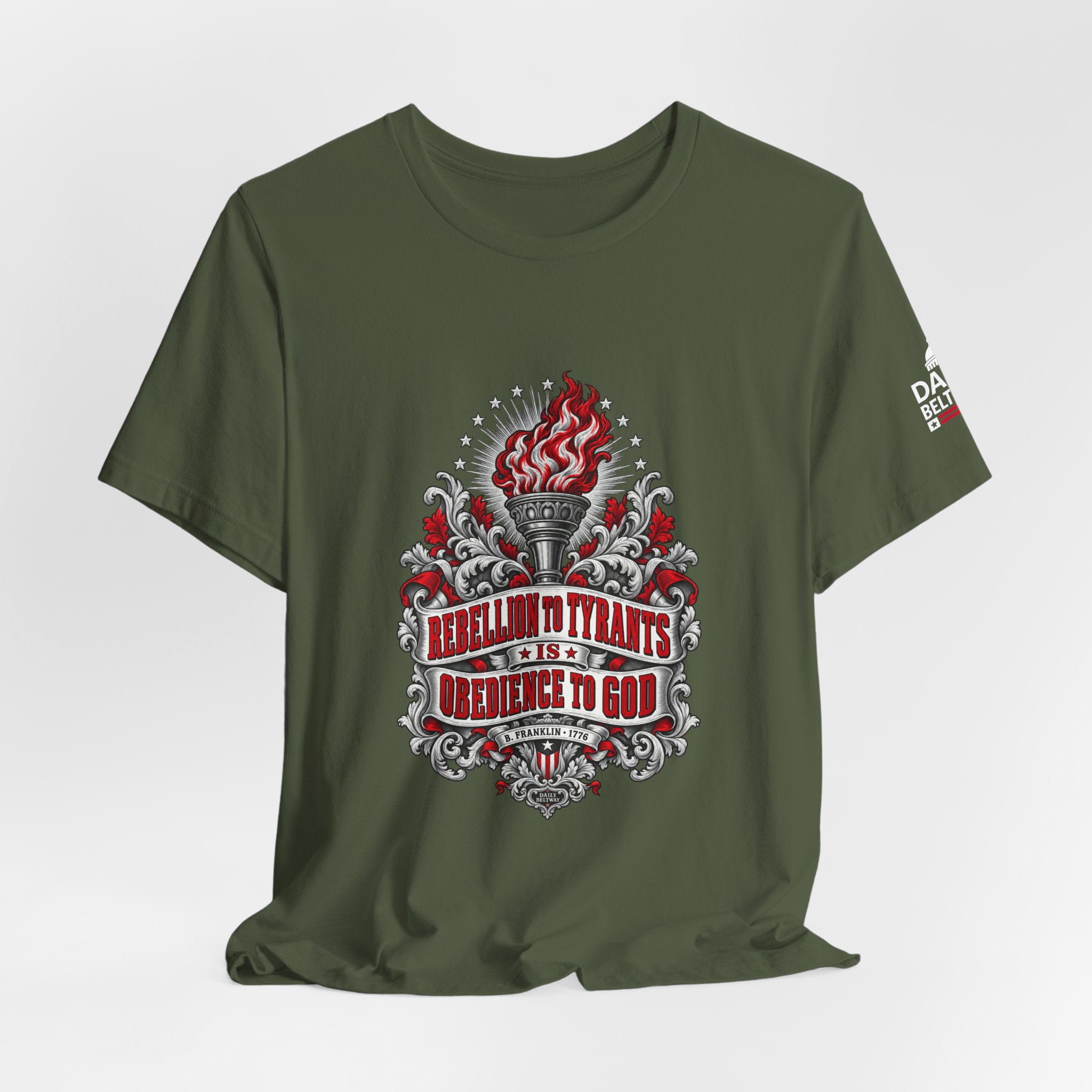 Rebellion to Tyrants T-Shirt — Daily Beltway - Image 16