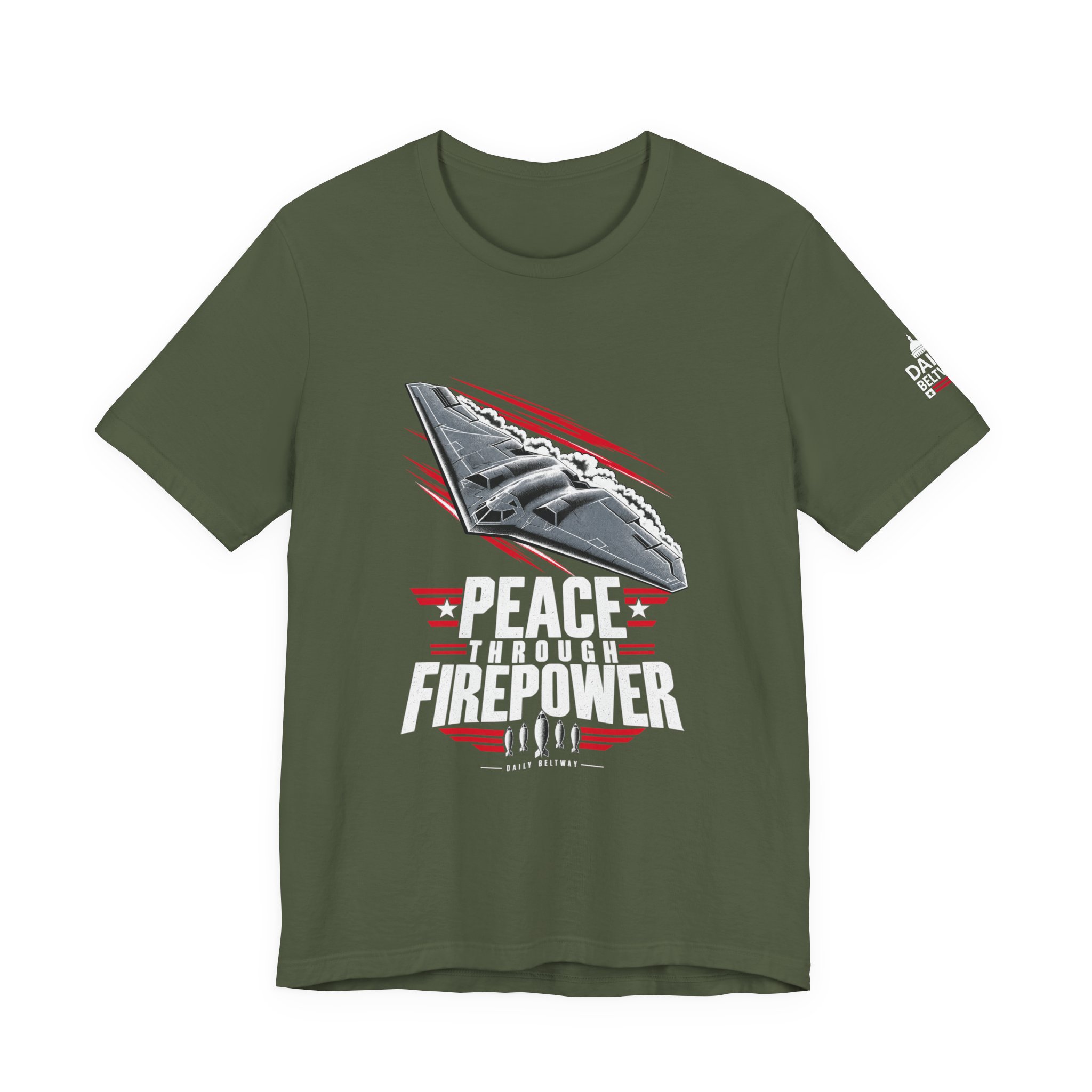 Peace Through Firepower T-Shirt — Daily Beltway - Image 13