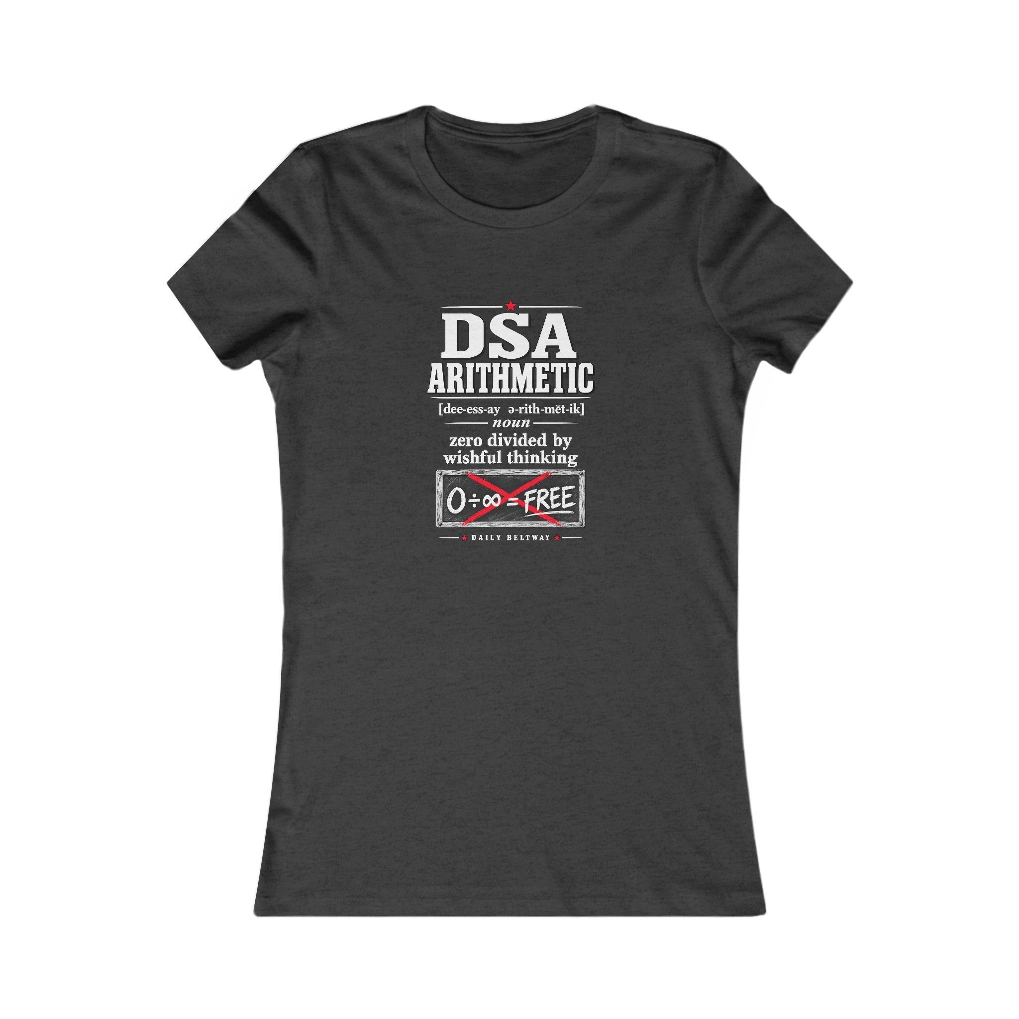DSA Arithmetic Women's Tee — Daily Beltway - Image 13