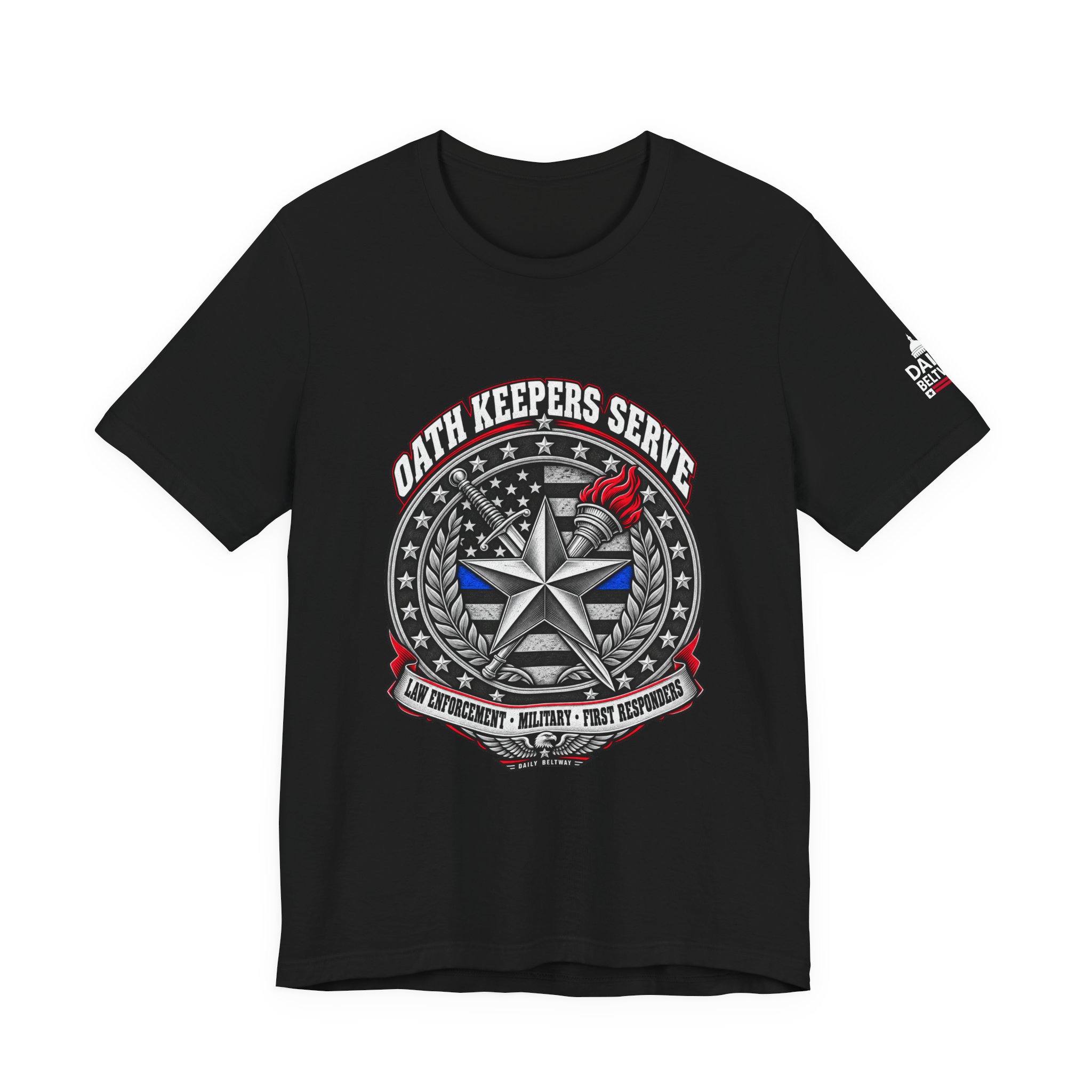 Oath Keepers Serve T-Shirt — Daily Beltway - Image 5