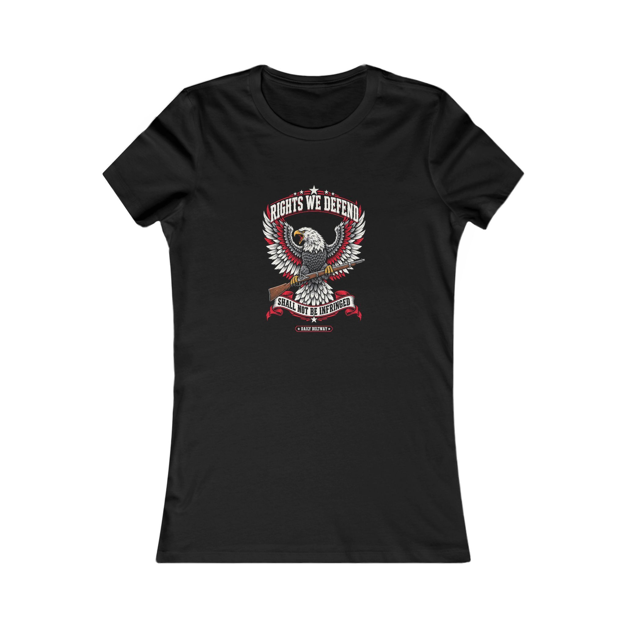 Rights We Defend Women's Tee — Daily Beltway