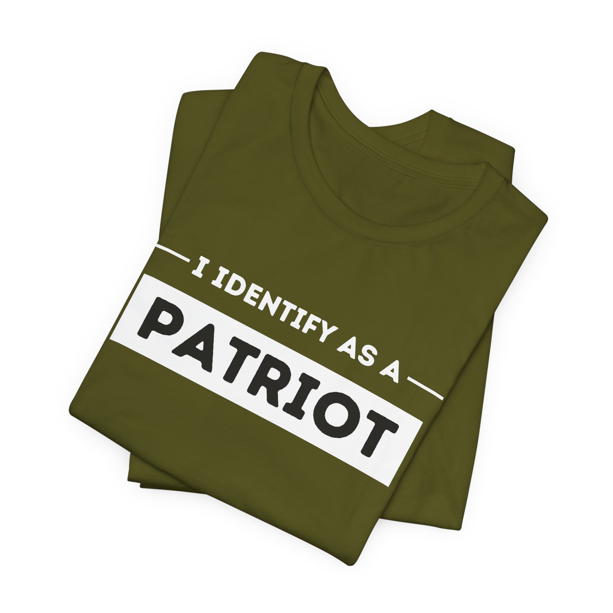 I Identify As a Patriot – Bold Americana Freedom Tee - Image 19