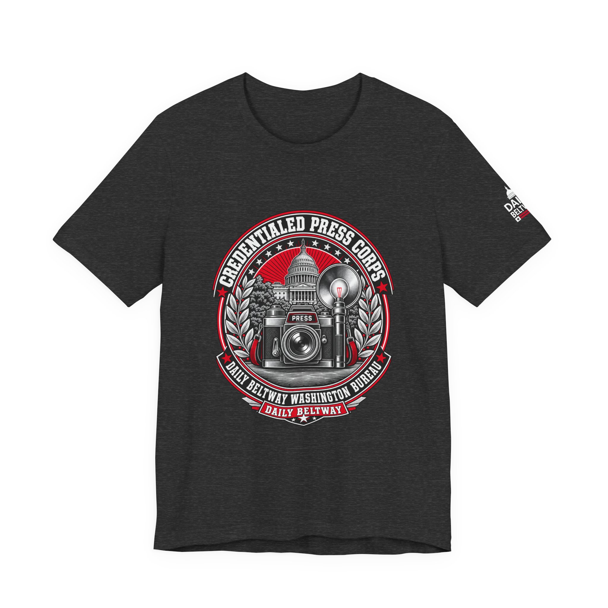 Credentialed Press Corps T-Shirt — Daily Beltway - Image 25