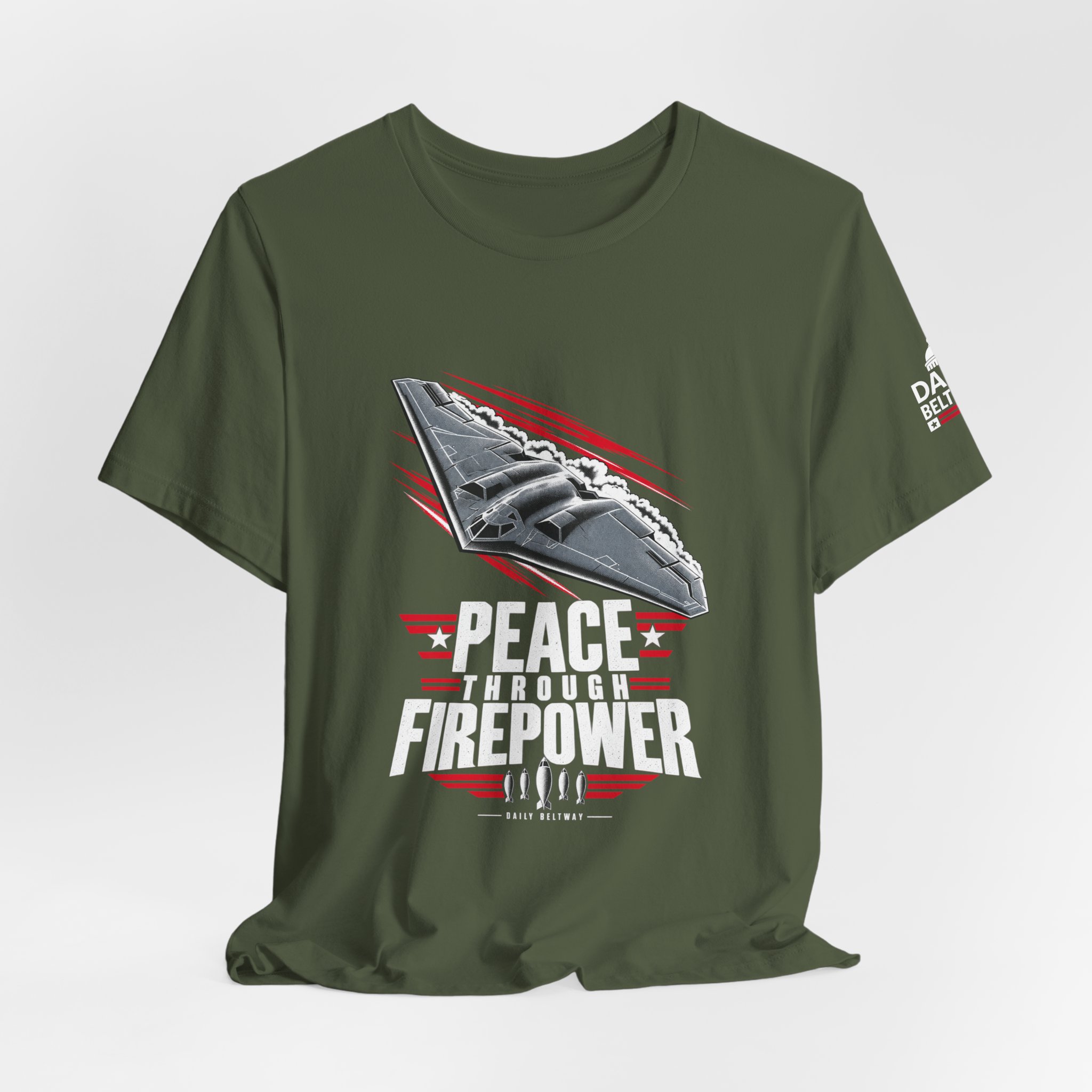 Peace Through Firepower T-Shirt — Daily Beltway - Image 16