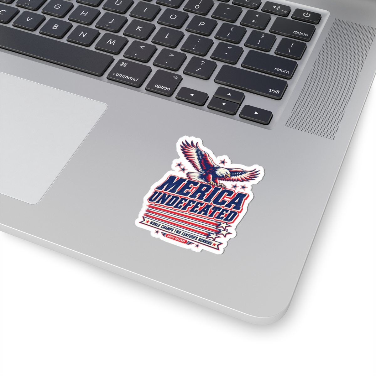 Merica Undefeated Sticker — Daily Beltway - Image 5