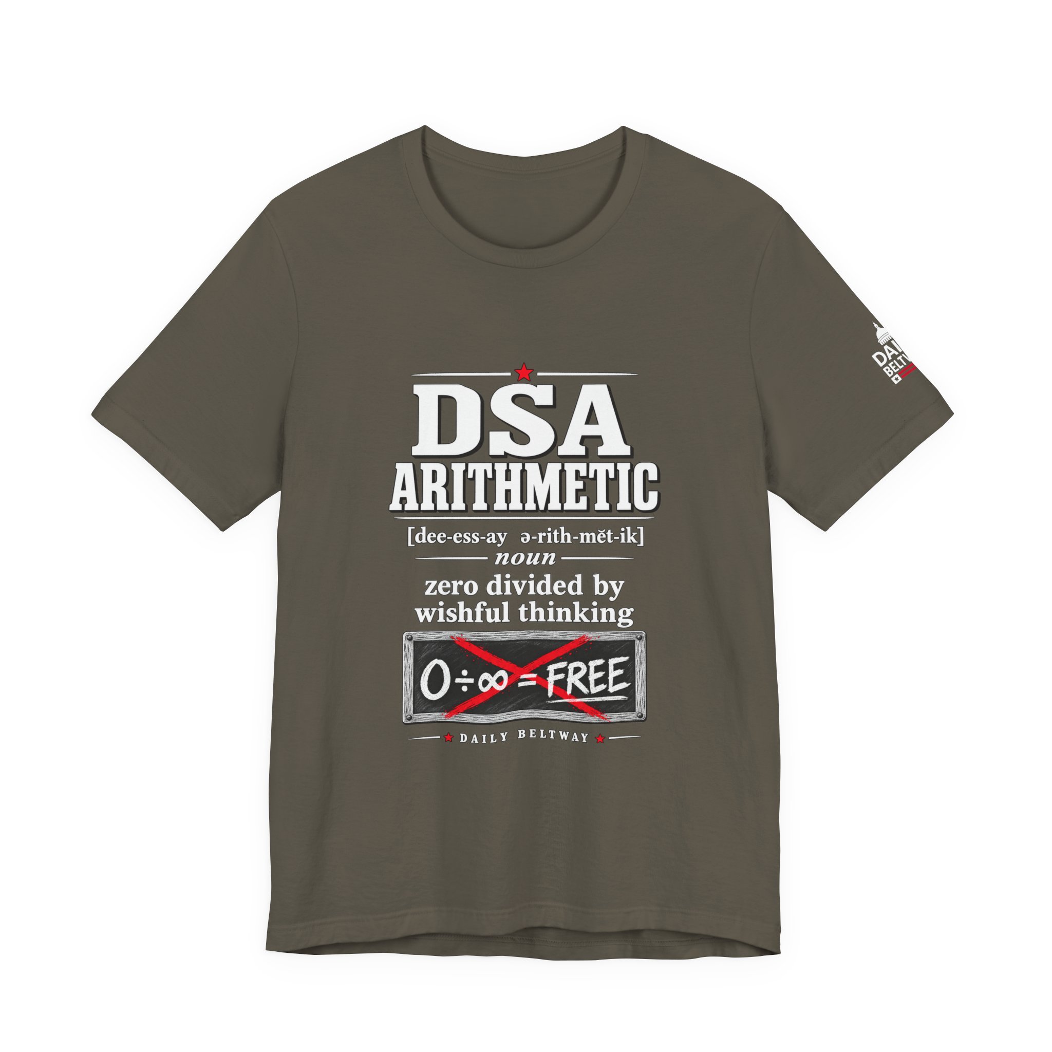 DSA Arithmetic T-Shirt — Daily Beltway - Image 9