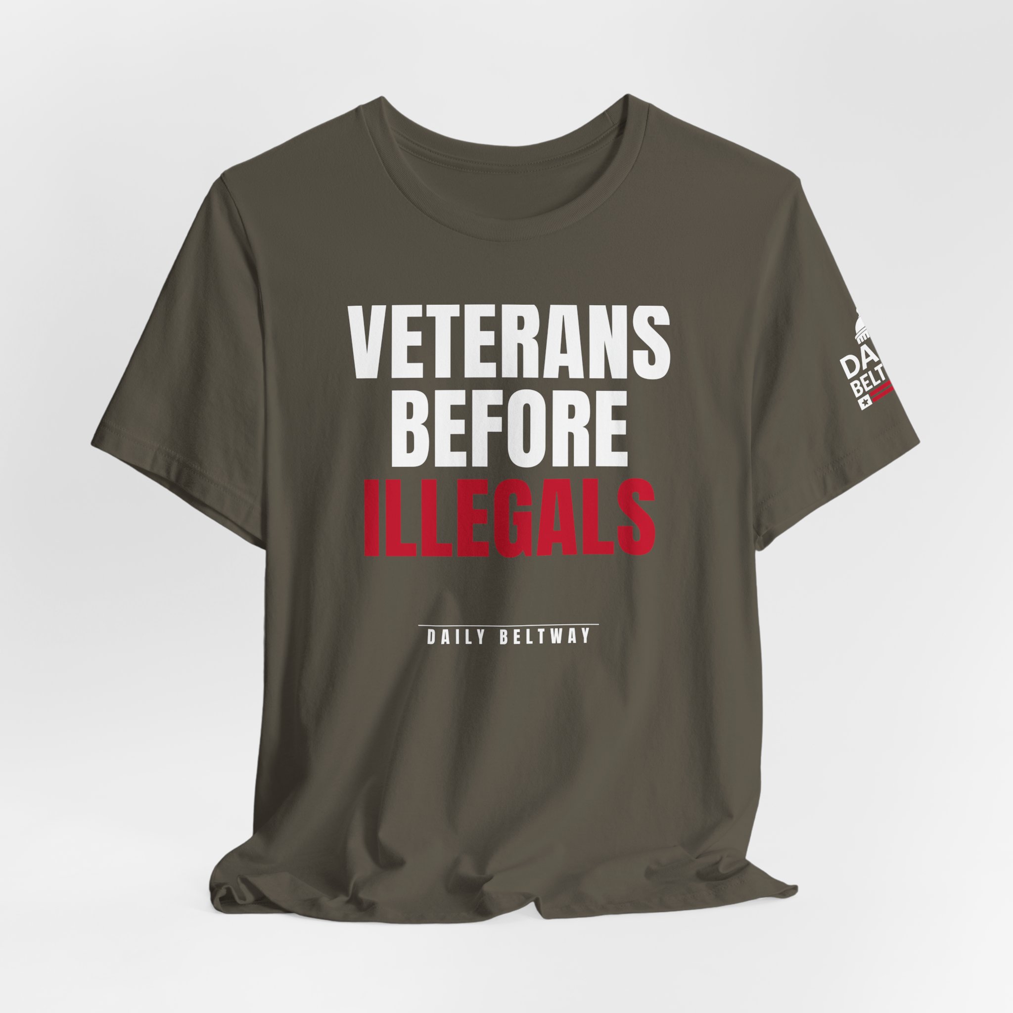 Veterans Before Illegals T-Shirt — Daily Beltway - Image 12