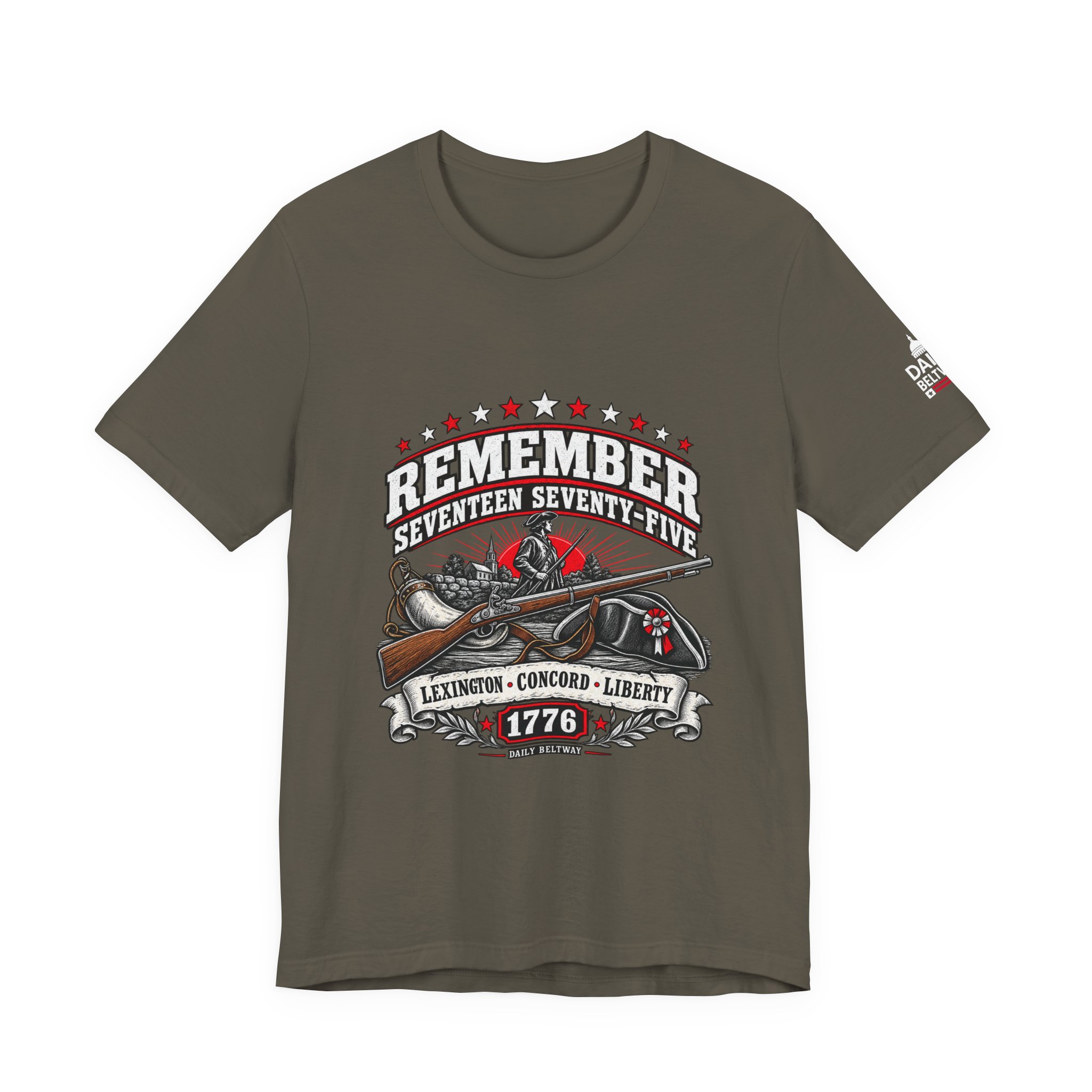 Remember Seventeen Seventy-Five T-Shirt — Daily Beltway - Image 9