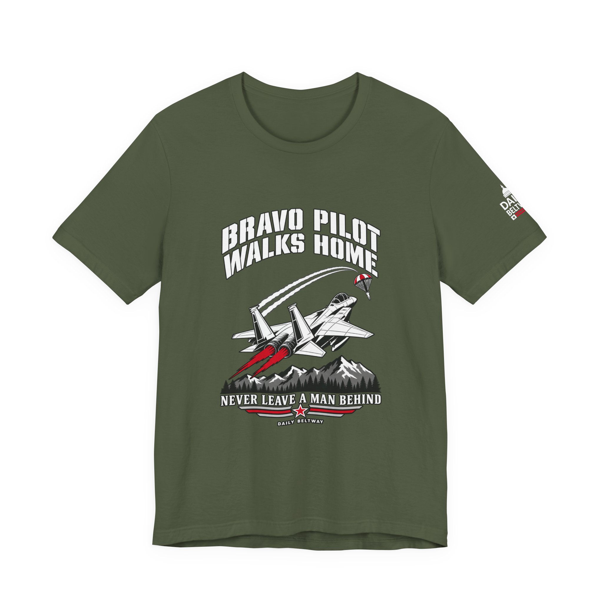 Bravo Pilot Walks Home T-Shirt — Daily Beltway - Image 13