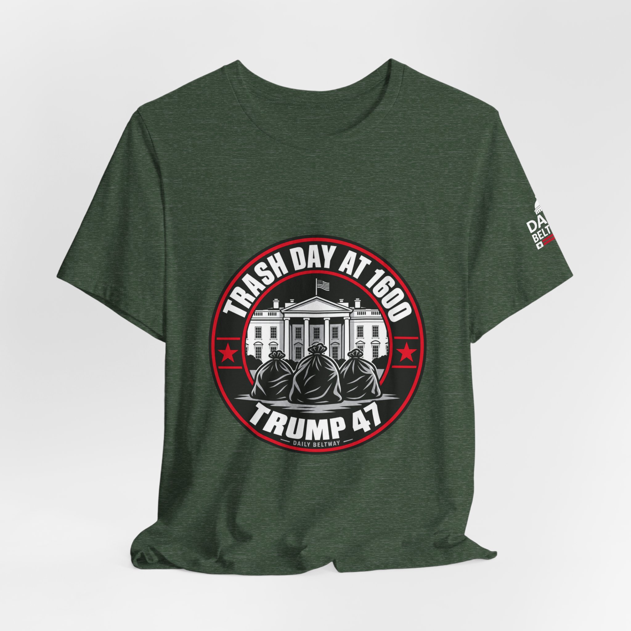 Trash Day At 1600 T-Shirt — Daily Beltway - Image 20
